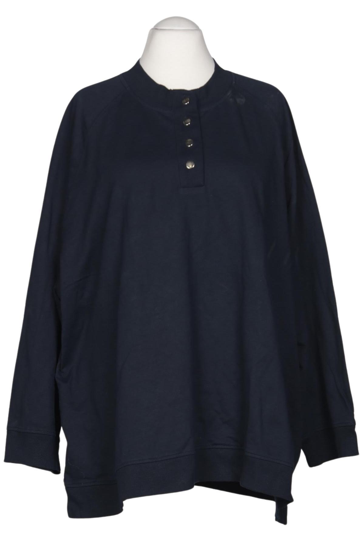 

Ulla Popken Damen Sweatshirt, marineblau, Gr. 62