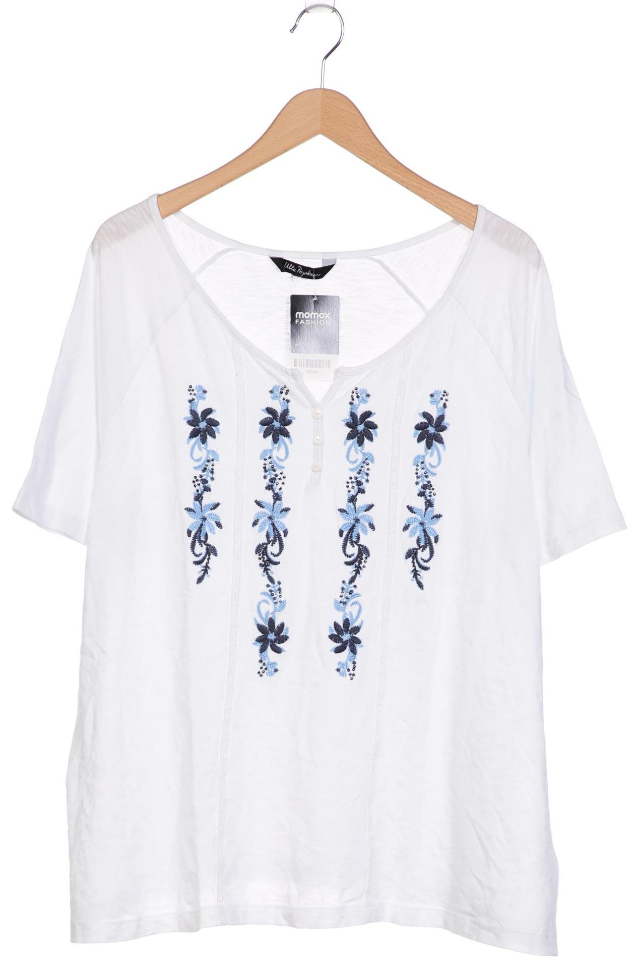 

Ulla Popken Damen T-Shirt, weiß, Gr. 48