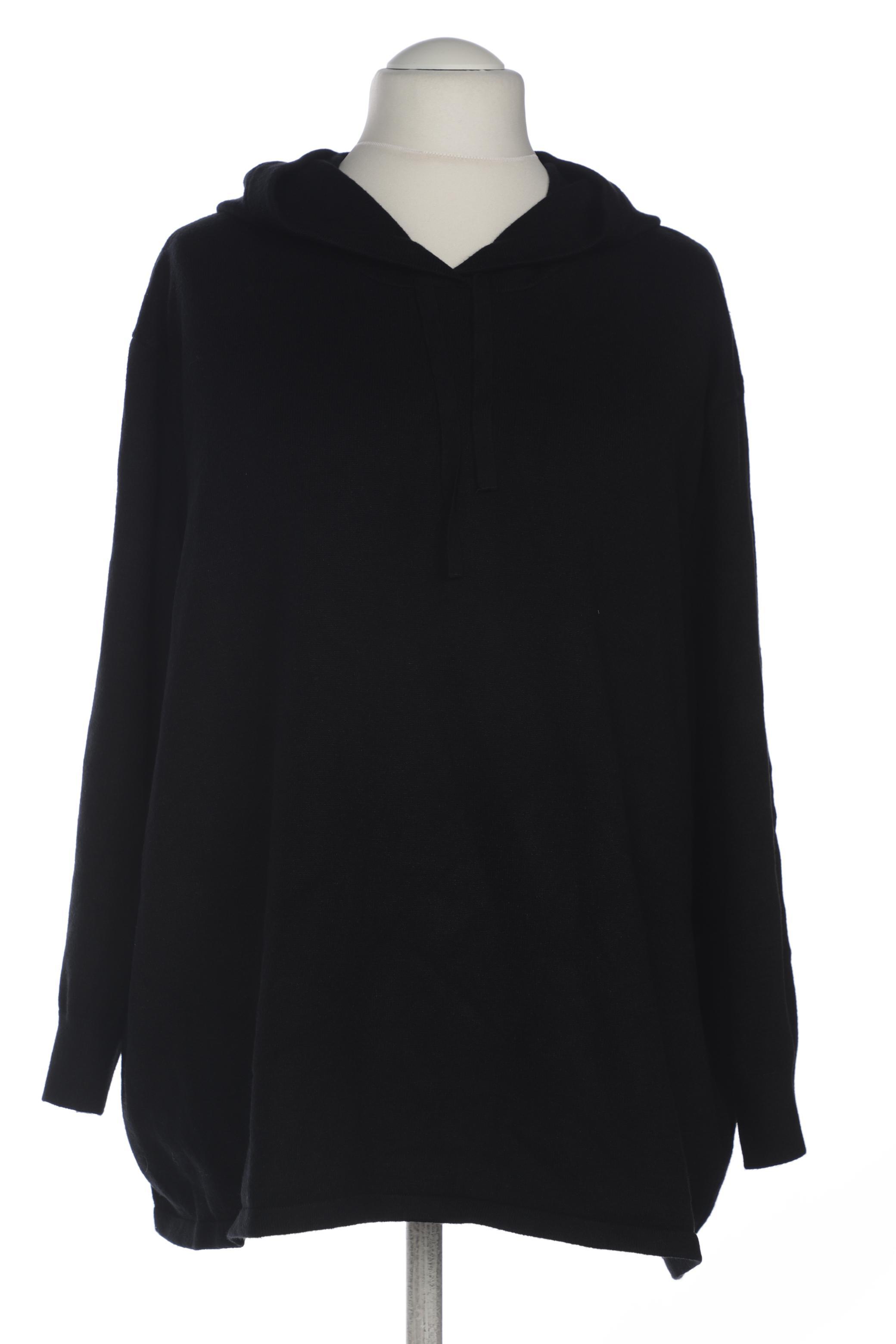 

Ulla Popken Damen Kapuzenpullover, schwarz, Gr. 54