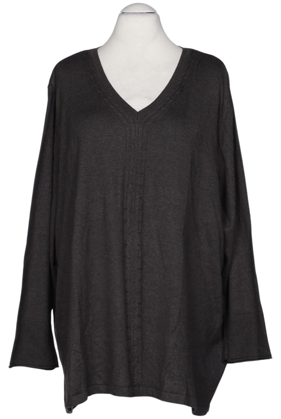 

Ulla Popken Damen Pullover, grau, Gr. 58