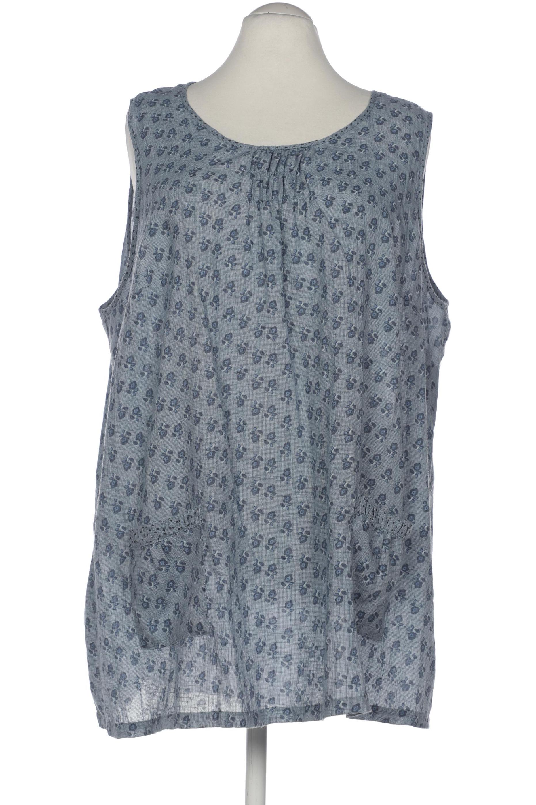 

Ulla Popken Damen Top, blau, Gr. 54