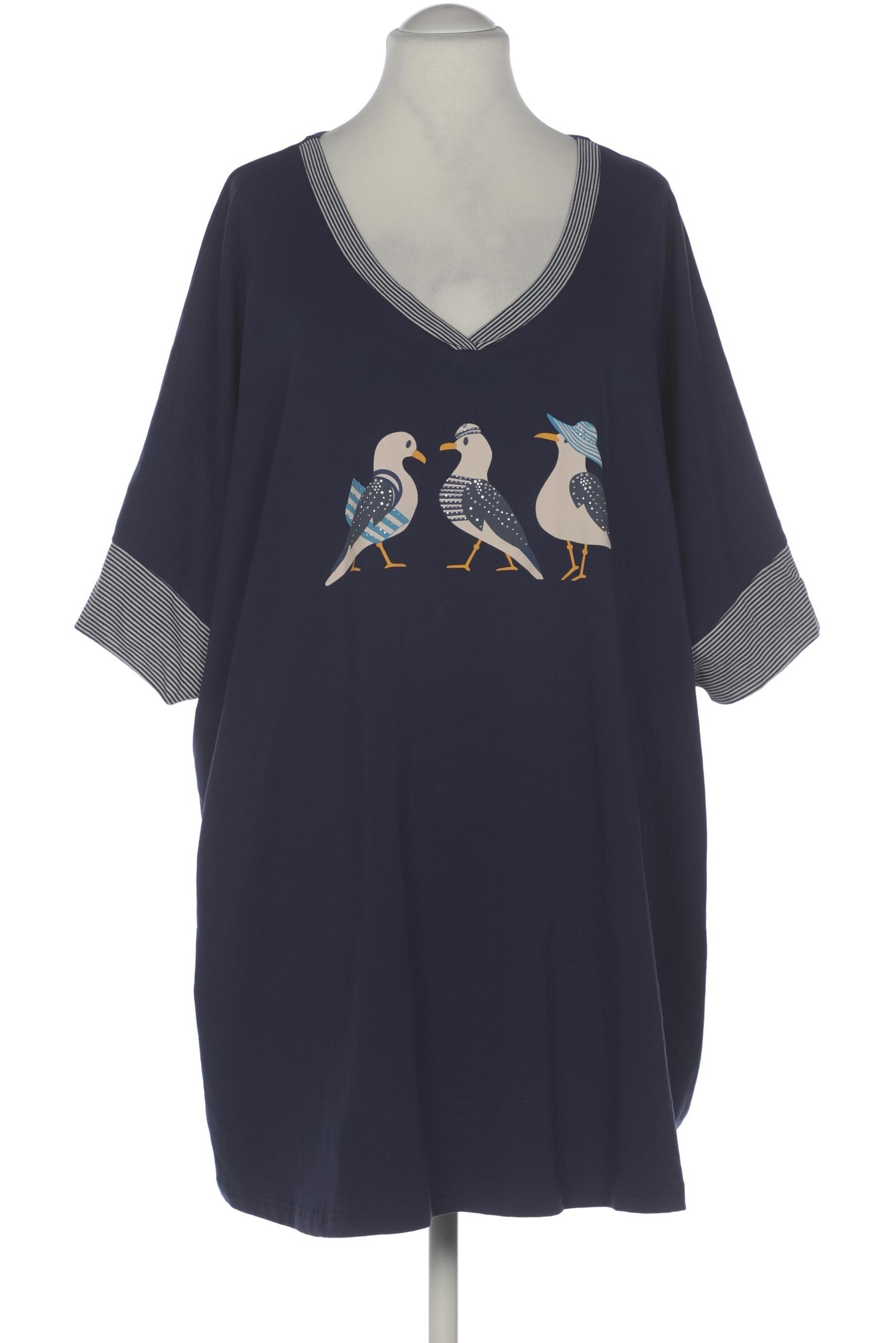

Ulla Popken Damen T-Shirt, marineblau, Gr. 62