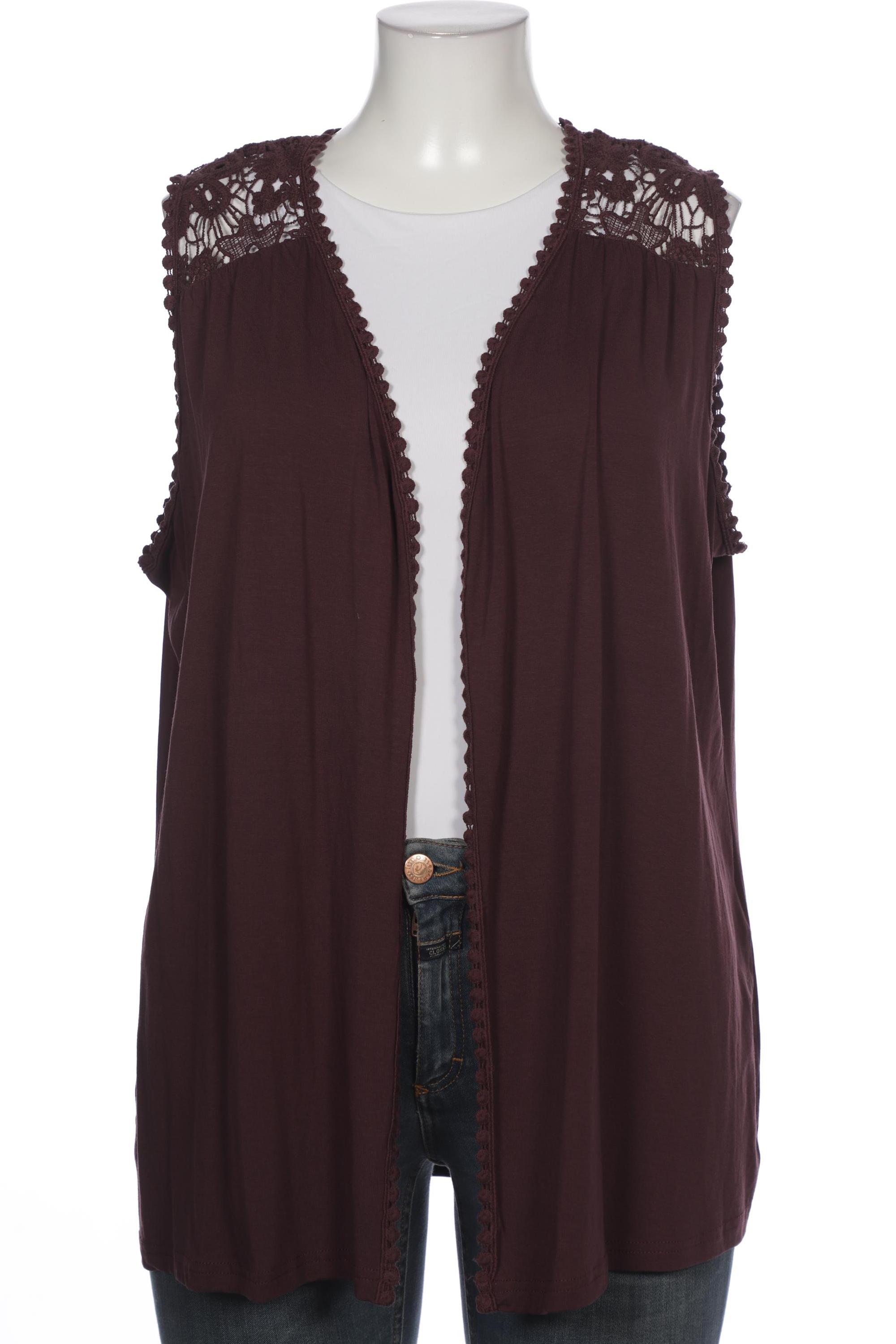 

Ulla Popken Damen Strickjacke, bordeaux