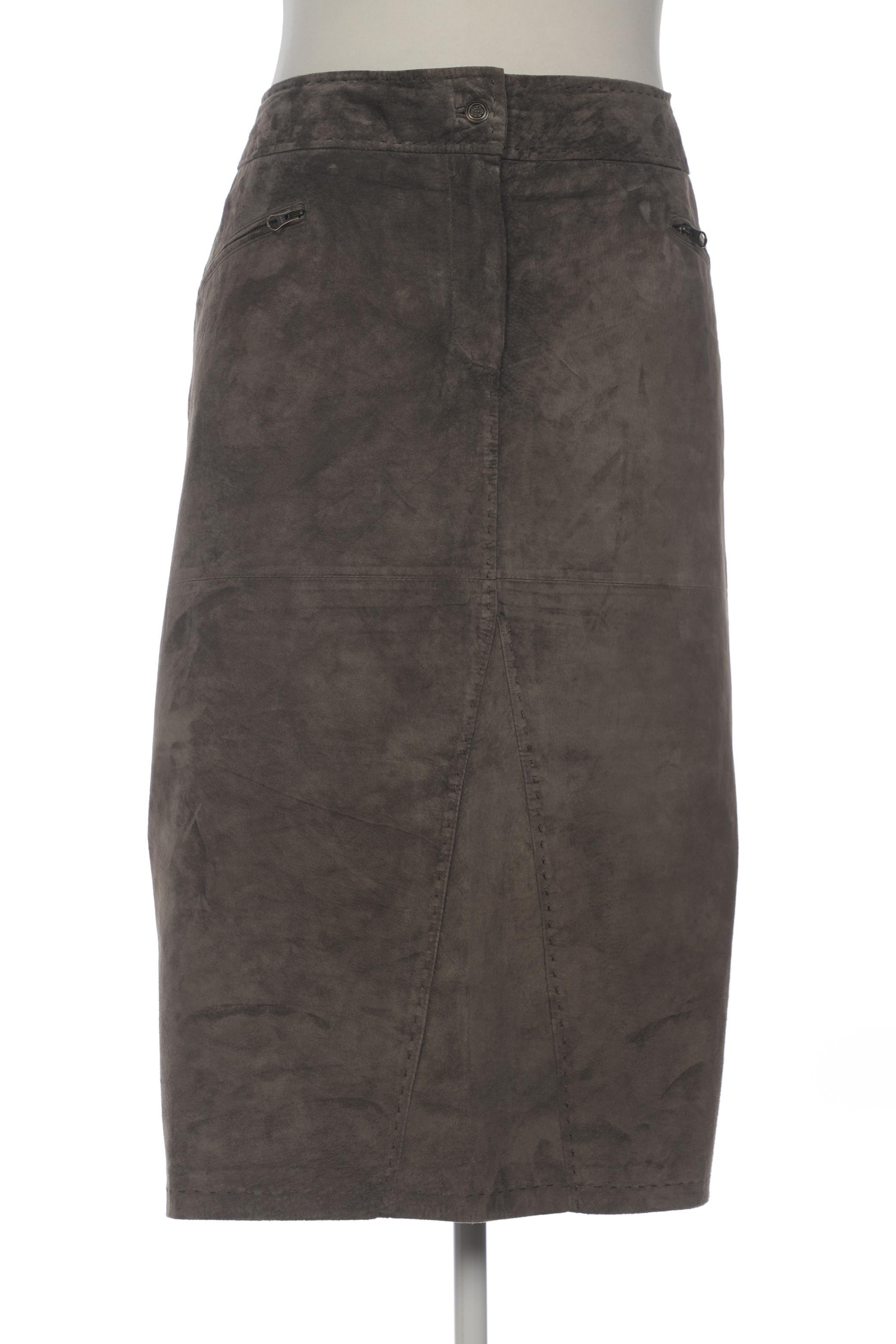 

Ulla Popken Damen Rock, braun, Gr. 54