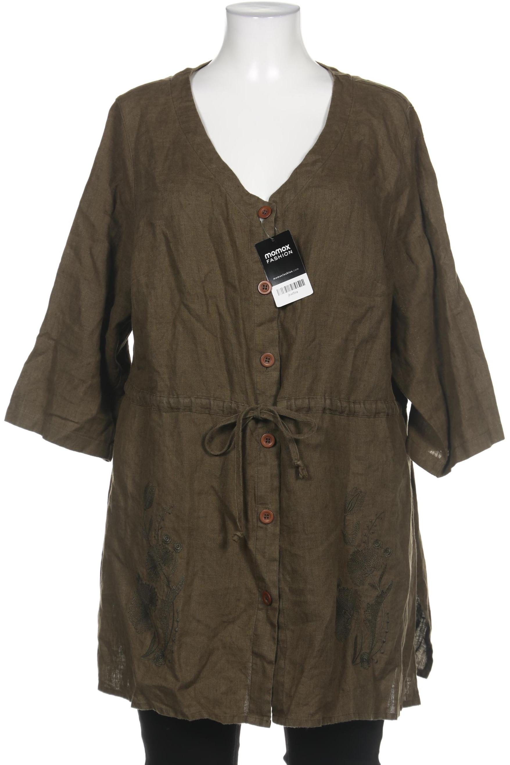 

Ulla Popken Damen Bluse, grün, Gr. 46