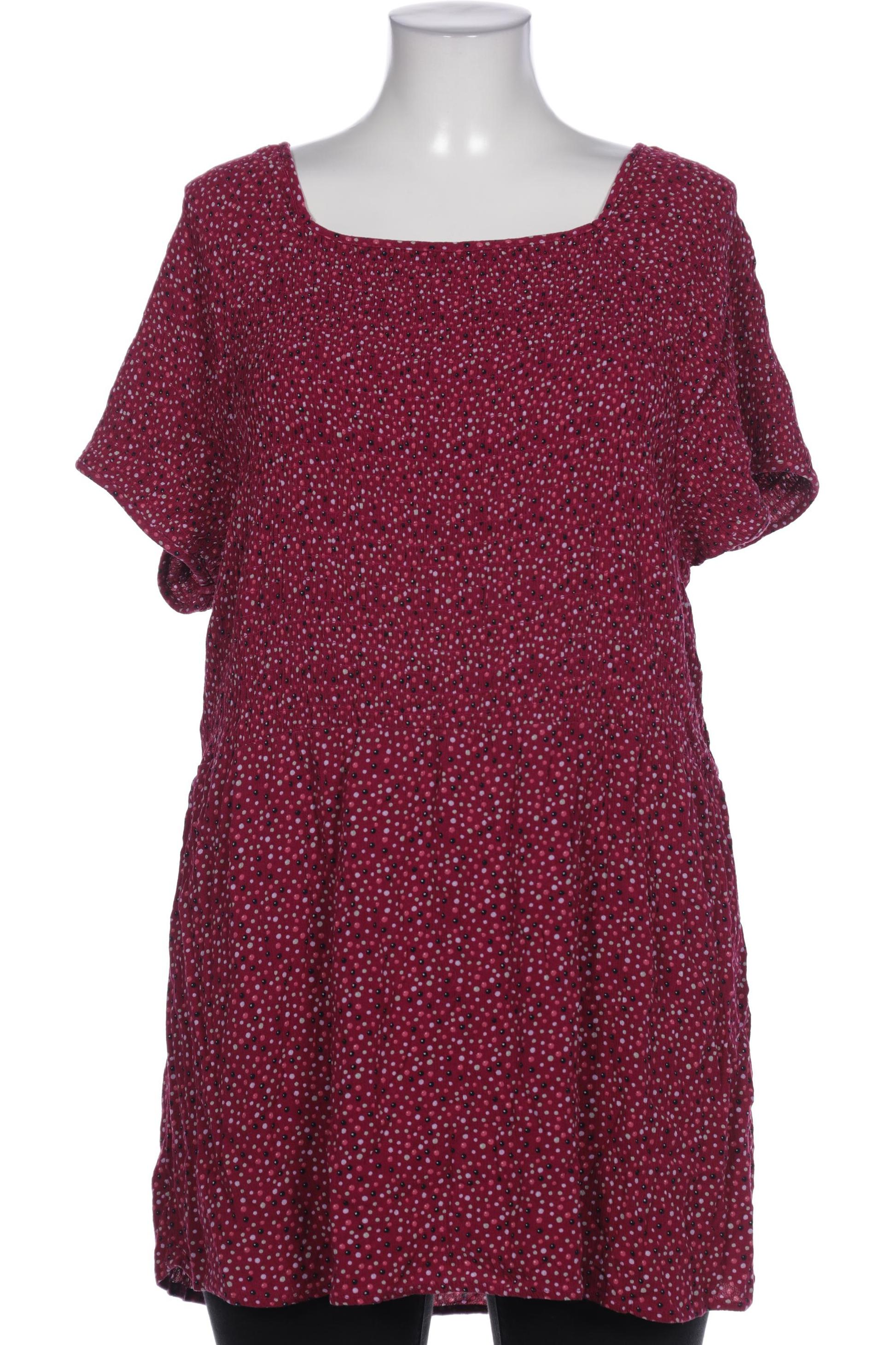 

Ulla Popken Damen Bluse, bordeaux, Gr. 44