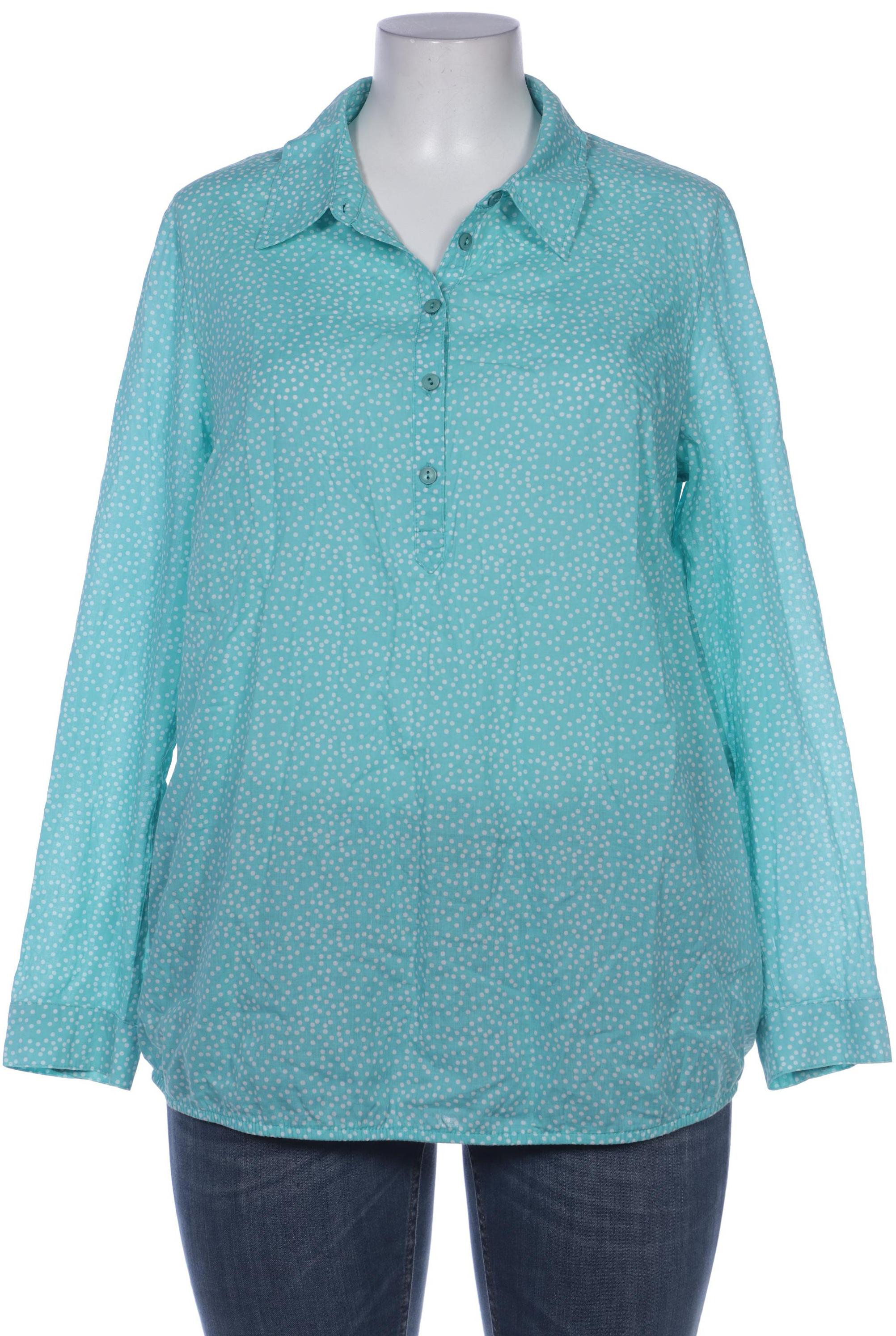 

Ulla Popken Damen Bluse, türkis, Gr. 42