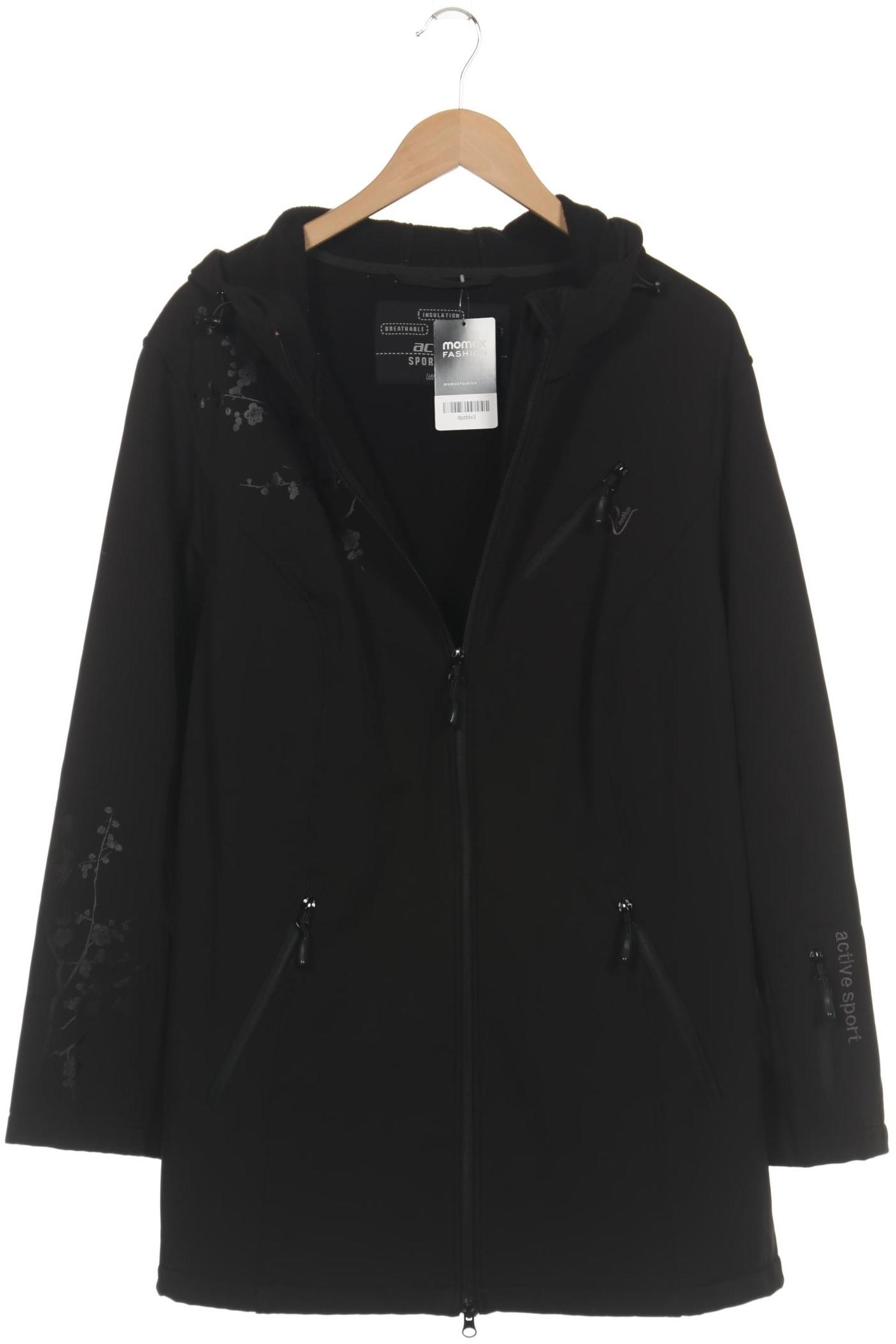 

Ulla Popken Damen Mantel, schwarz, Gr. 50