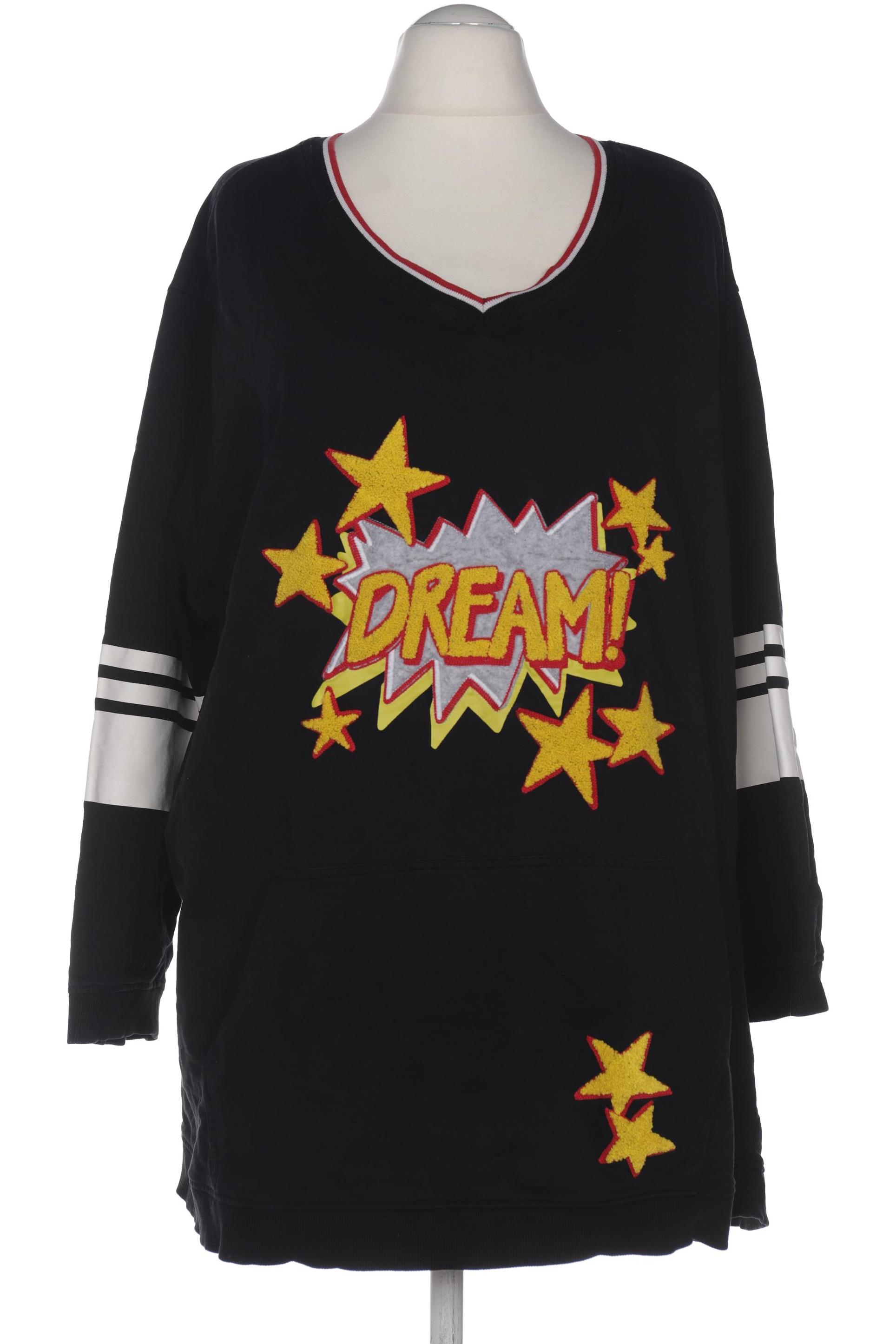 

Ulla Popken Damen Sweatshirt, schwarz