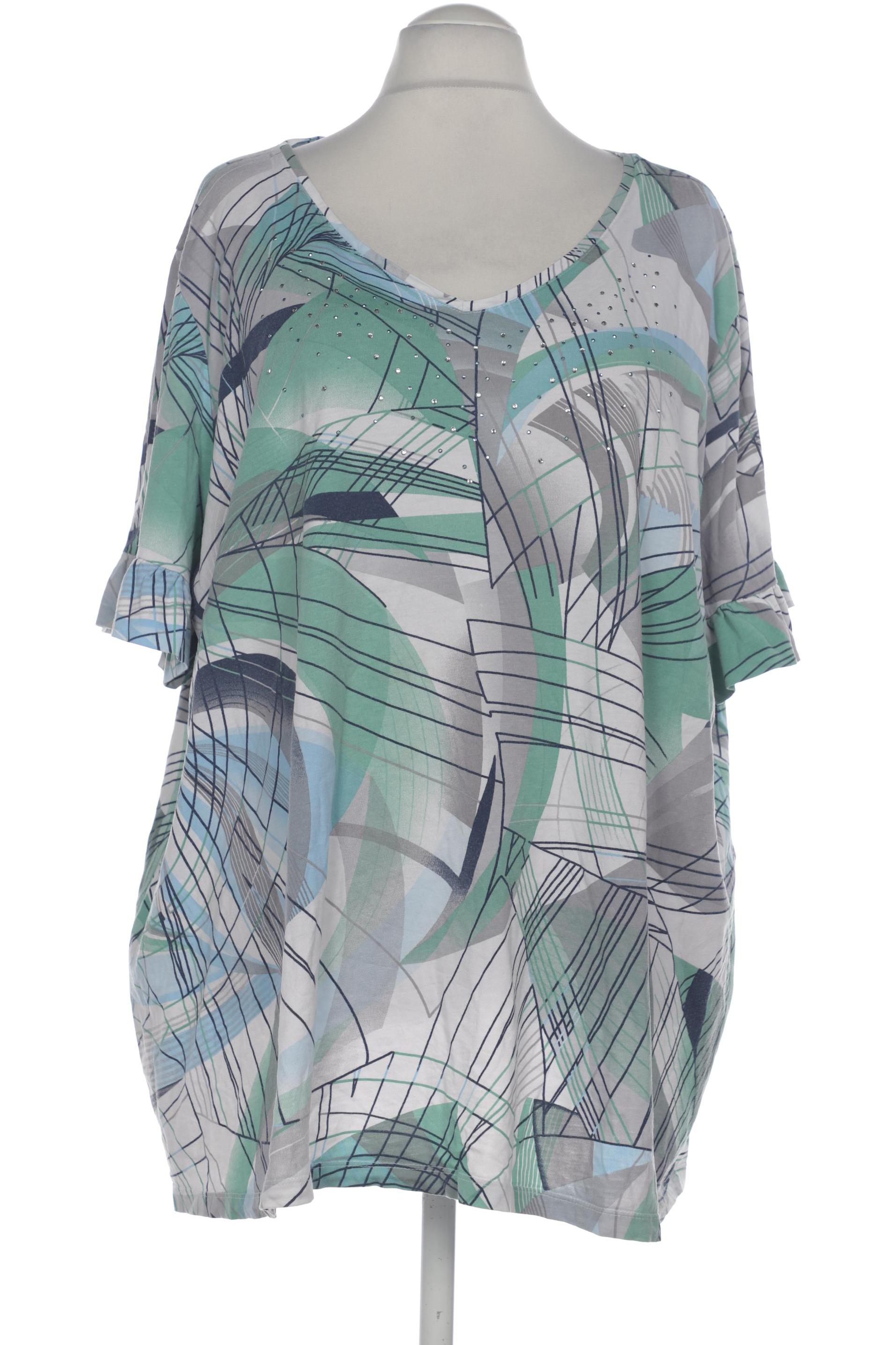 

Ulla Popken Damen T-Shirt, grau, Gr. 58