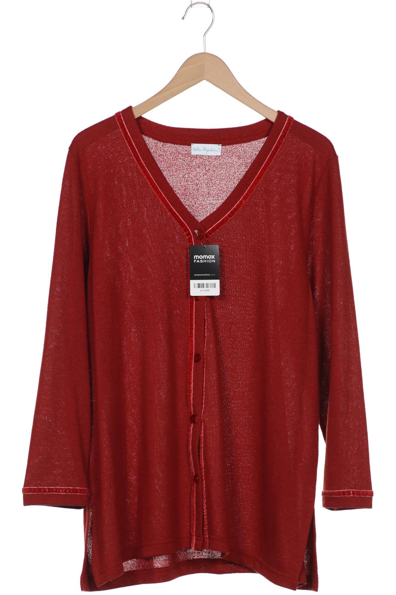 

Ulla Popken Damen Strickjacke, bordeaux