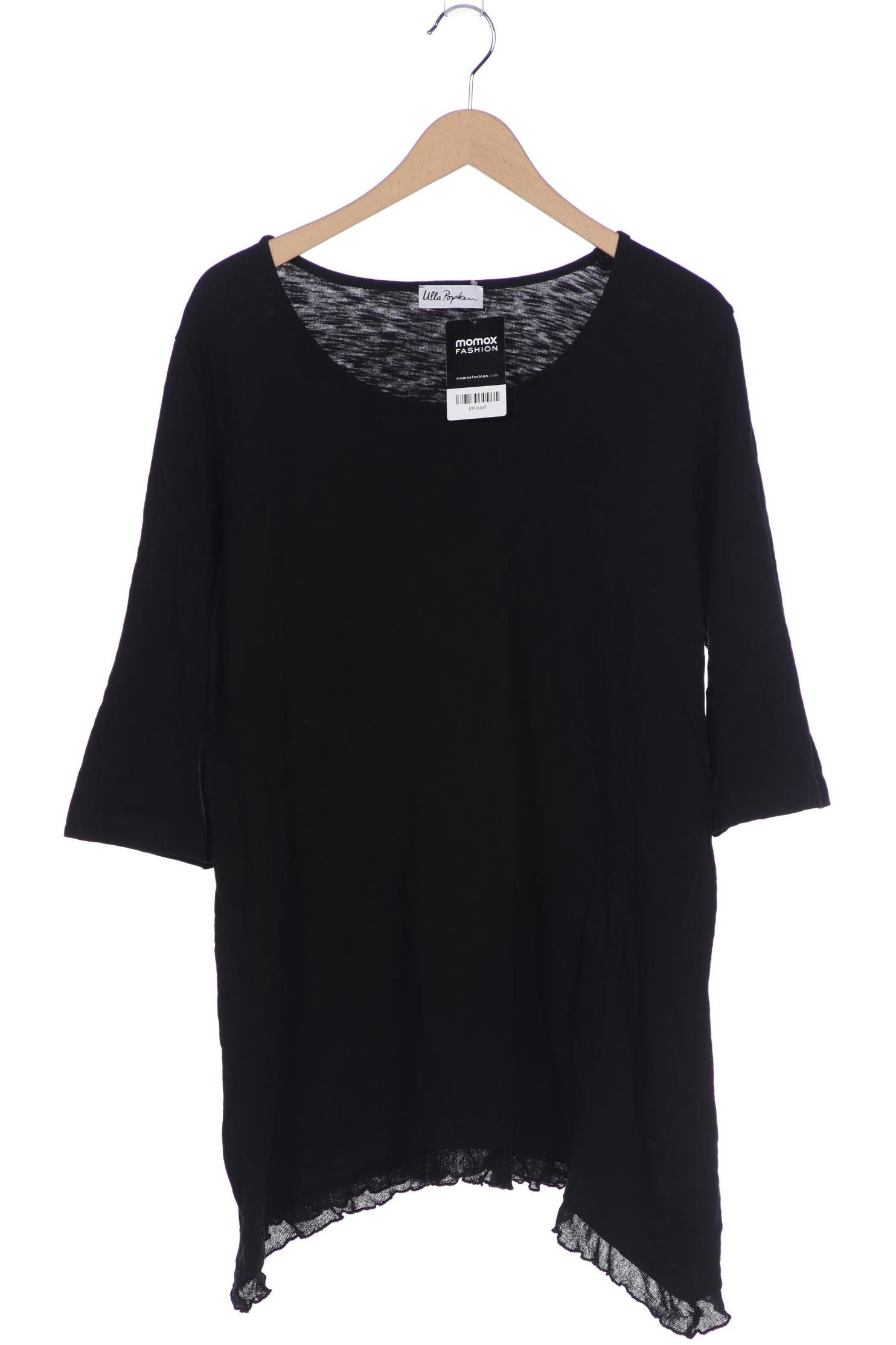 

Ulla Popken Damen Langarmshirt, schwarz, Gr. 46