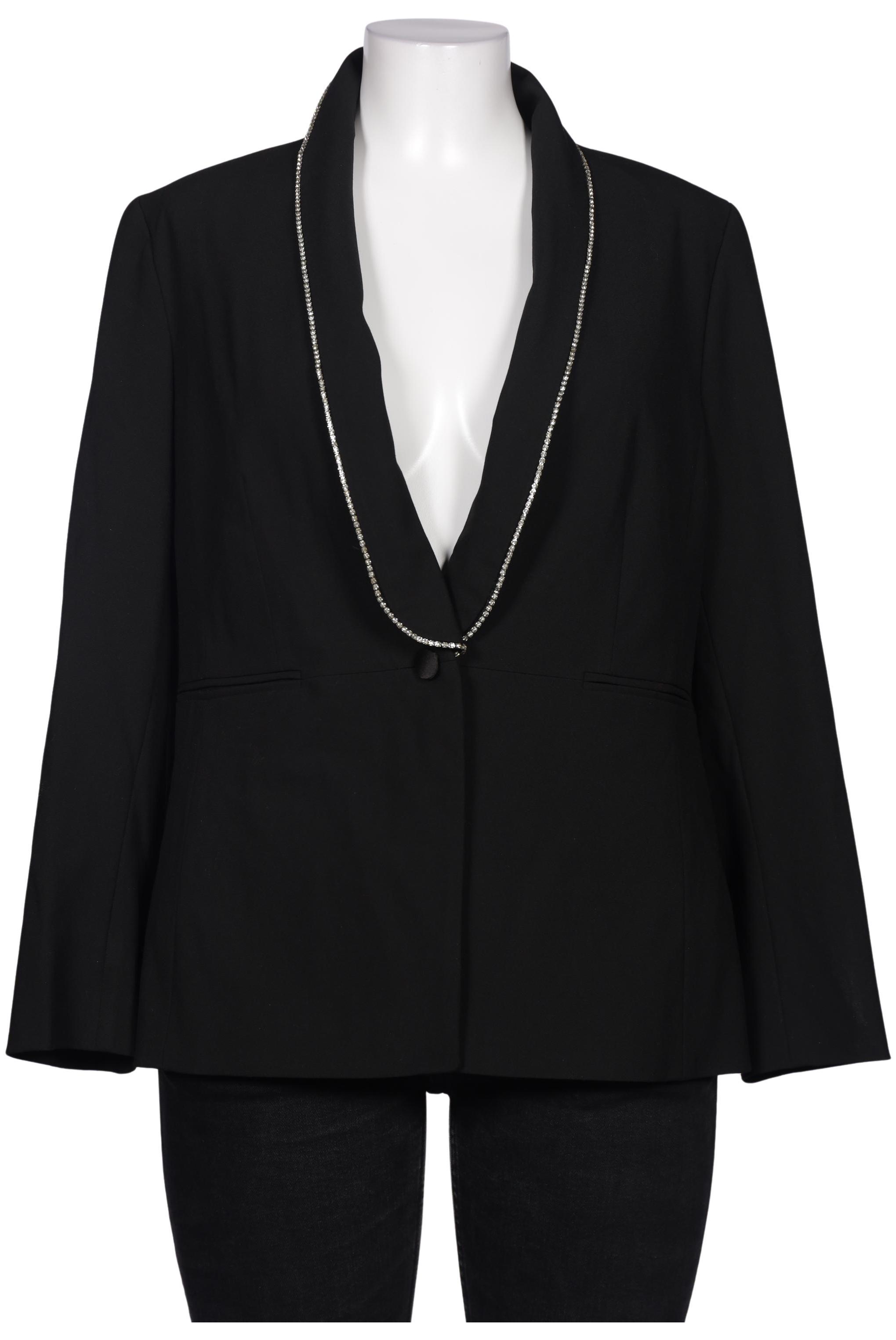 

Ulla Popken Damen Blazer, schwarz, Gr. 42