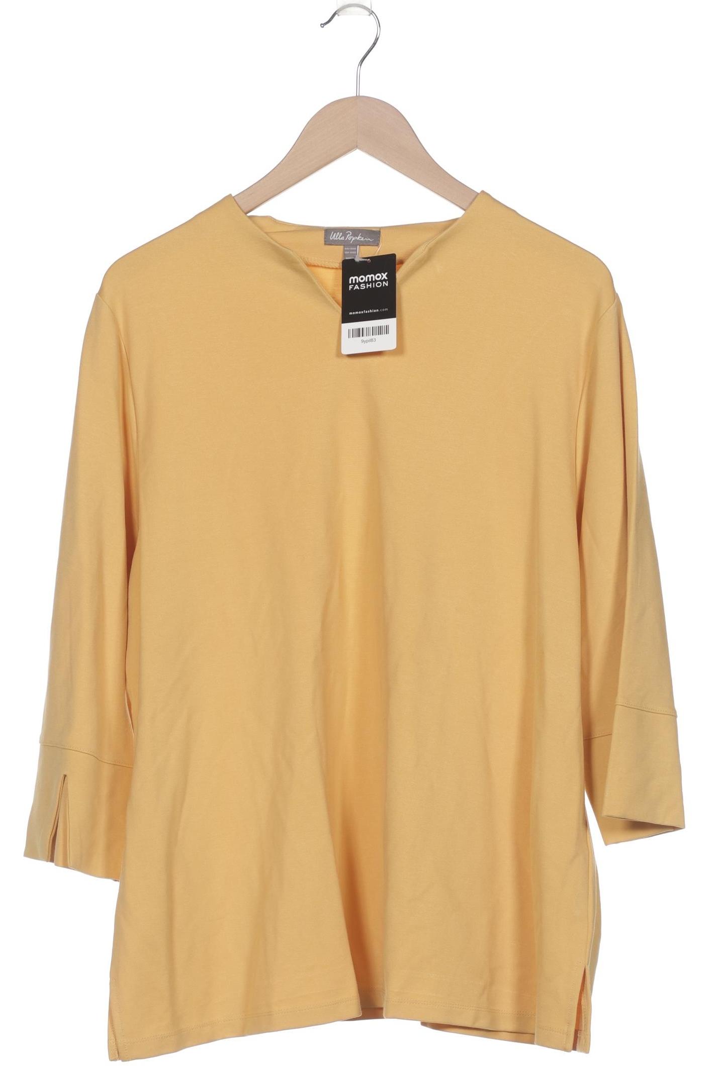 

Ulla Popken Damen Langarmshirt, gelb, Gr. 50