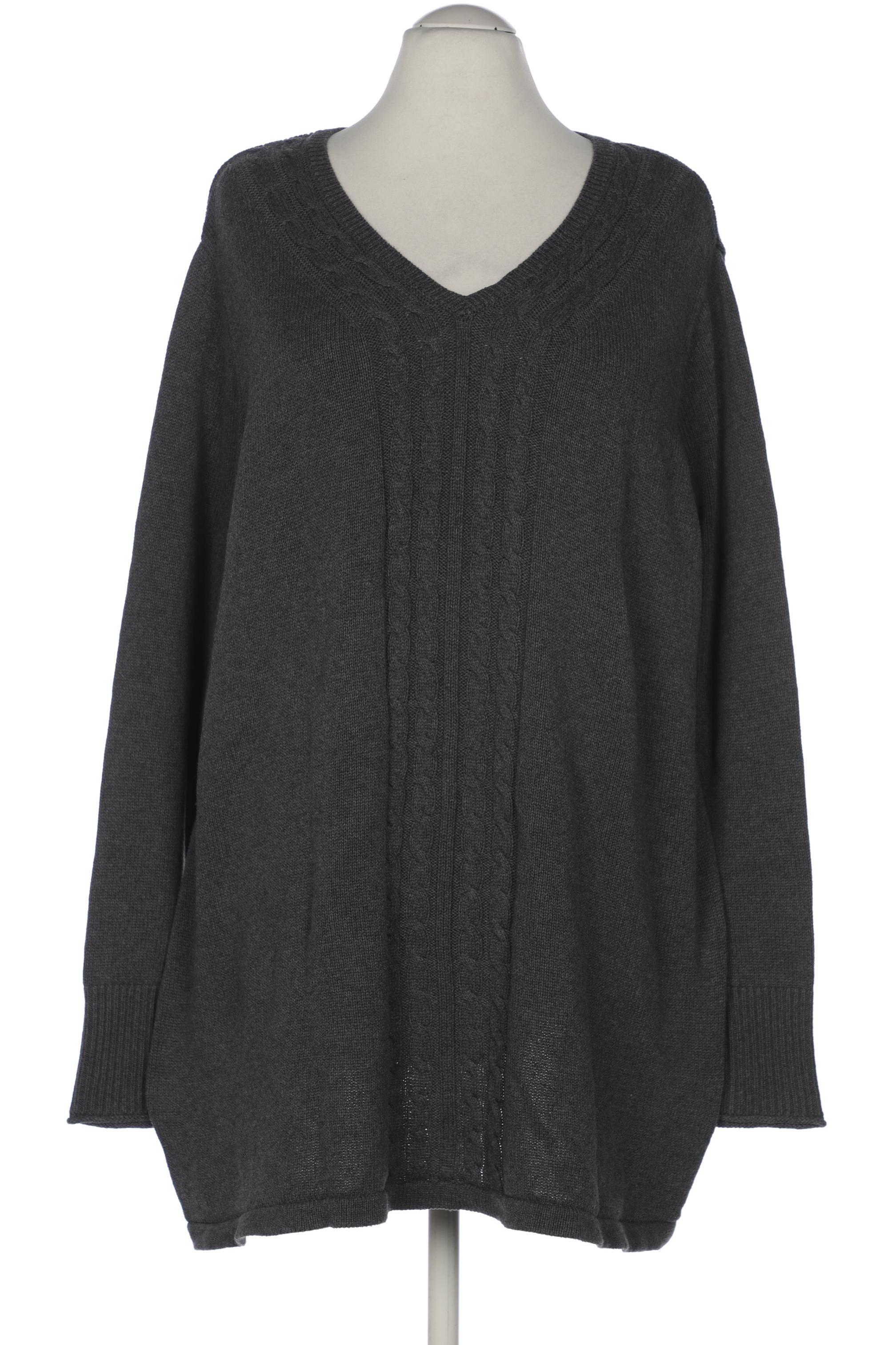 

Ulla Popken Damen Pullover, grau, Gr. 54