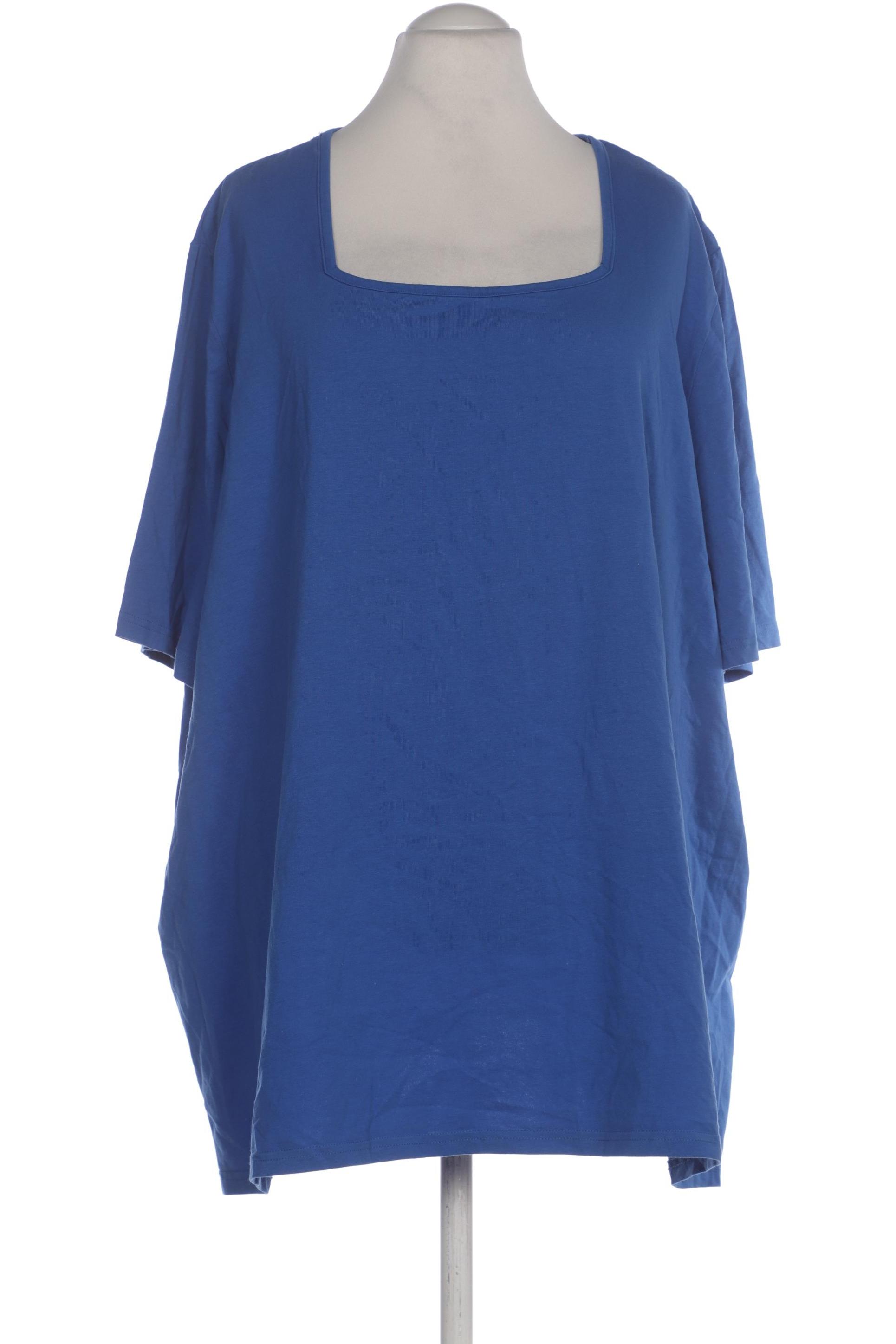 

Ulla Popken Damen T-Shirt, blau, Gr. 58