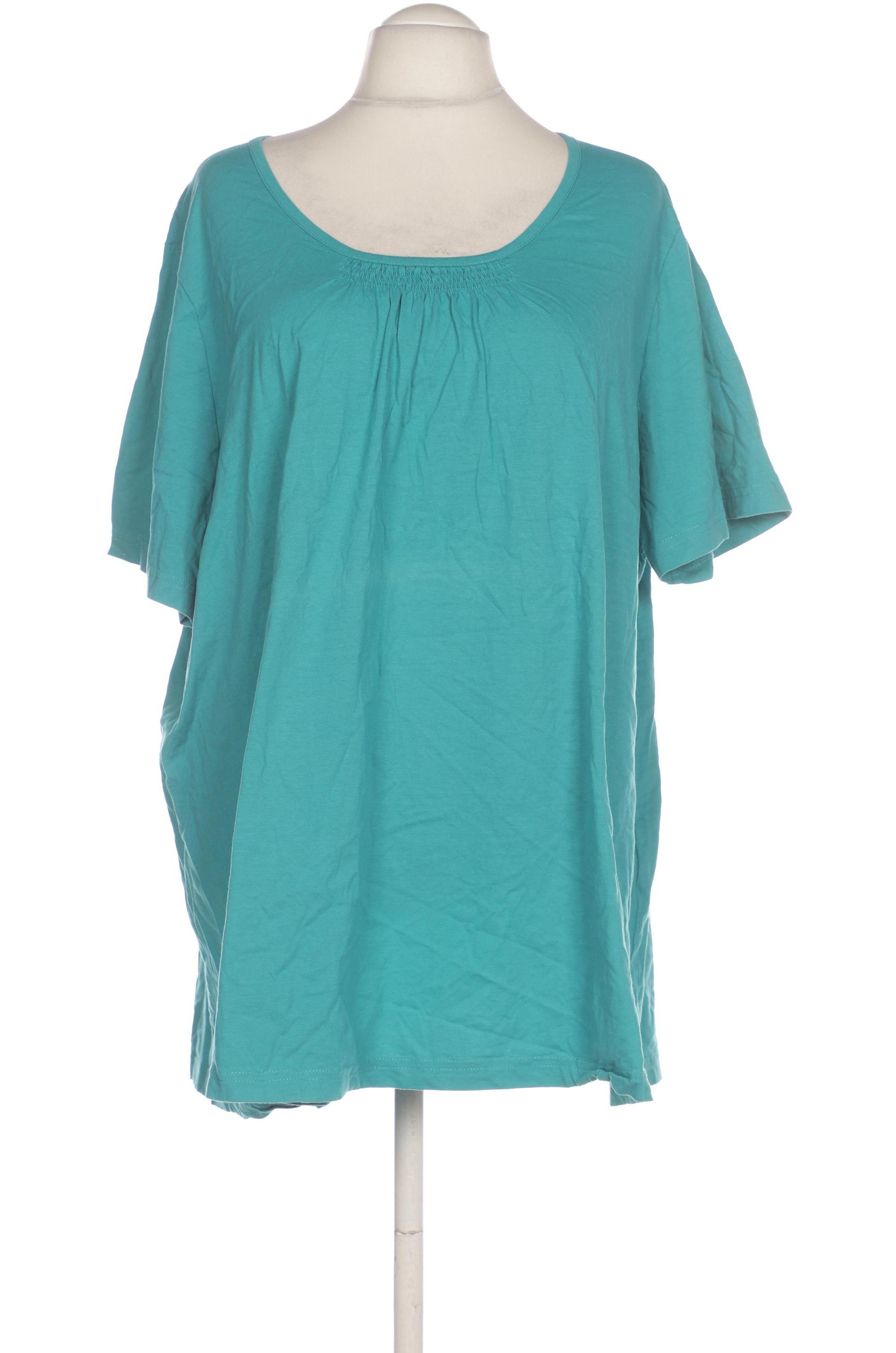 

Ulla Popken Damen T-Shirt, blau, Gr. 58