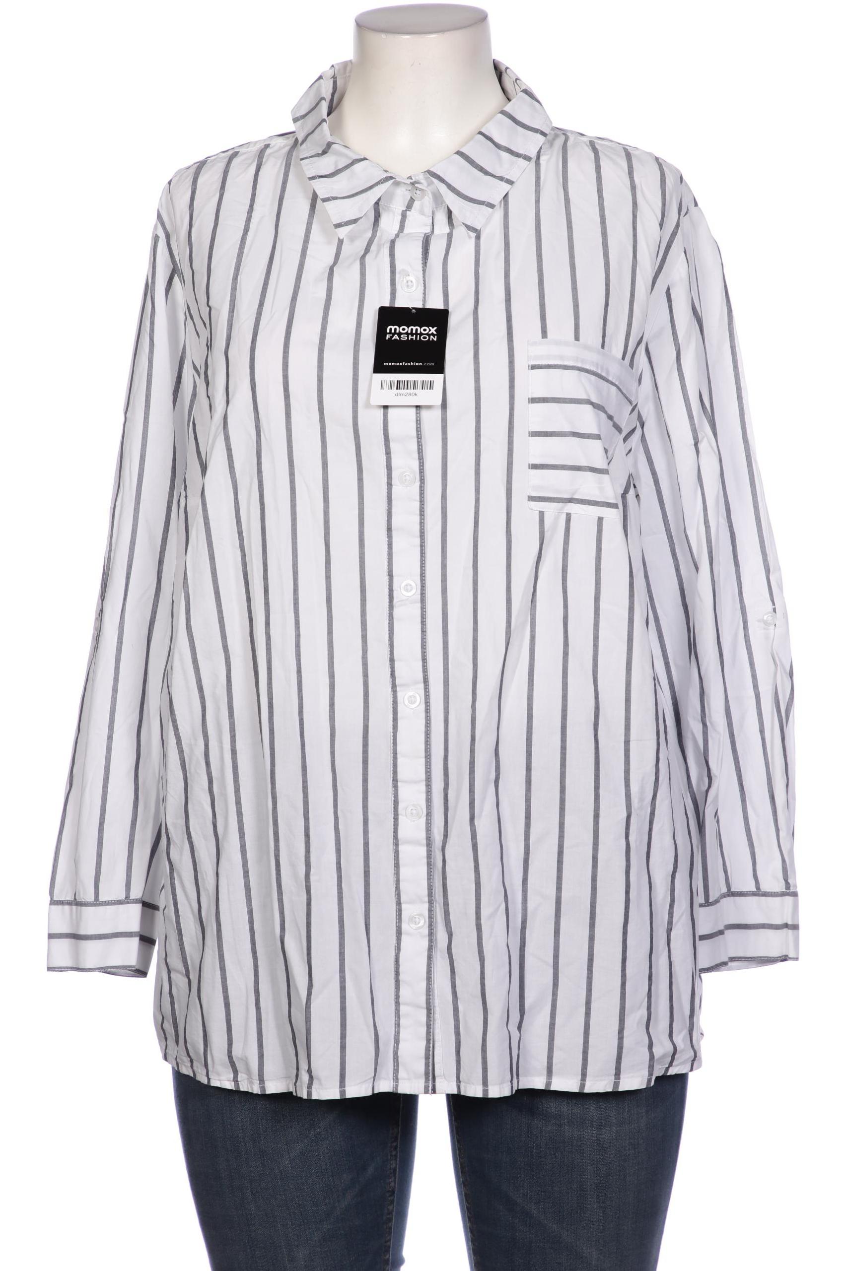 

Ulla Popken Damen Bluse, weiß, Gr. 46