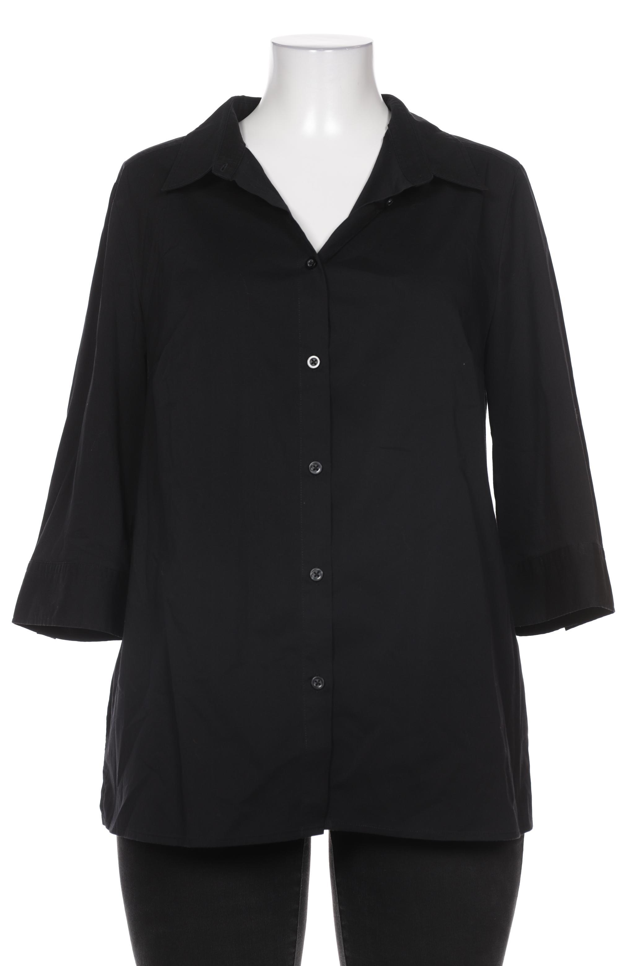 

Ulla Popken Damen Bluse, schwarz, Gr. 46