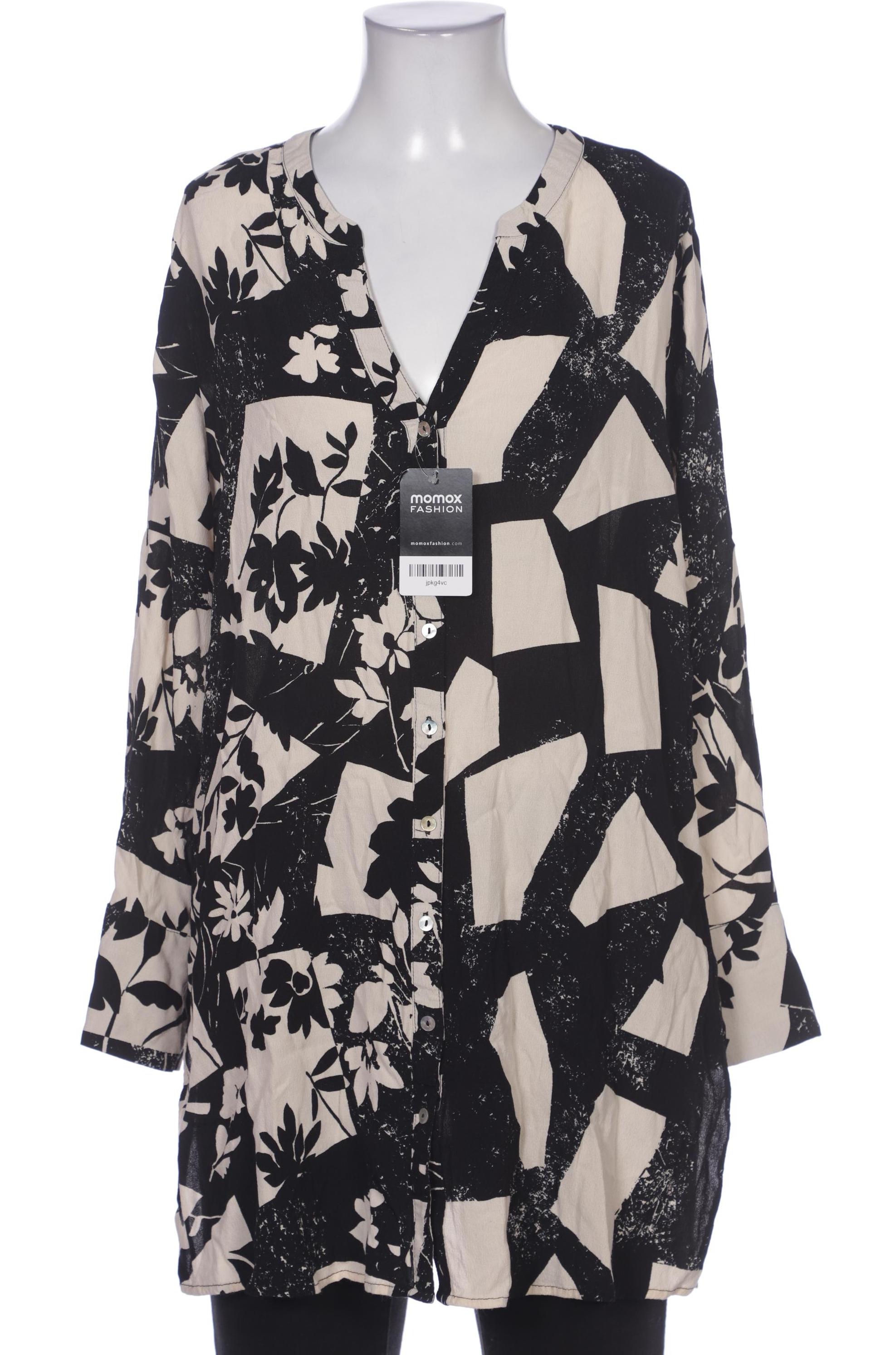 

Ulla Popken Damen Bluse, schwarz, Gr. 46