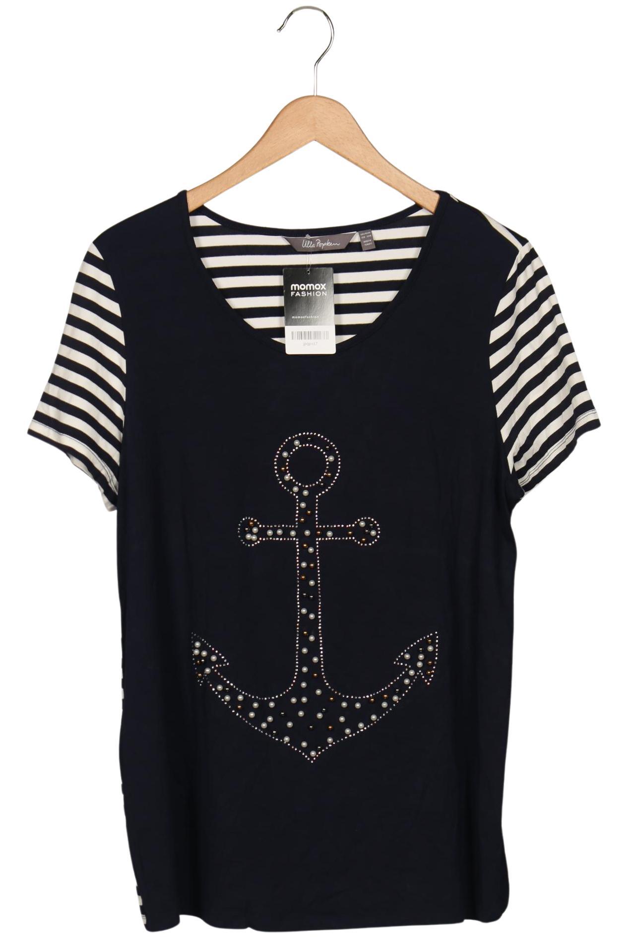 

Ulla Popken Damen T-Shirt, marineblau, Gr. 42