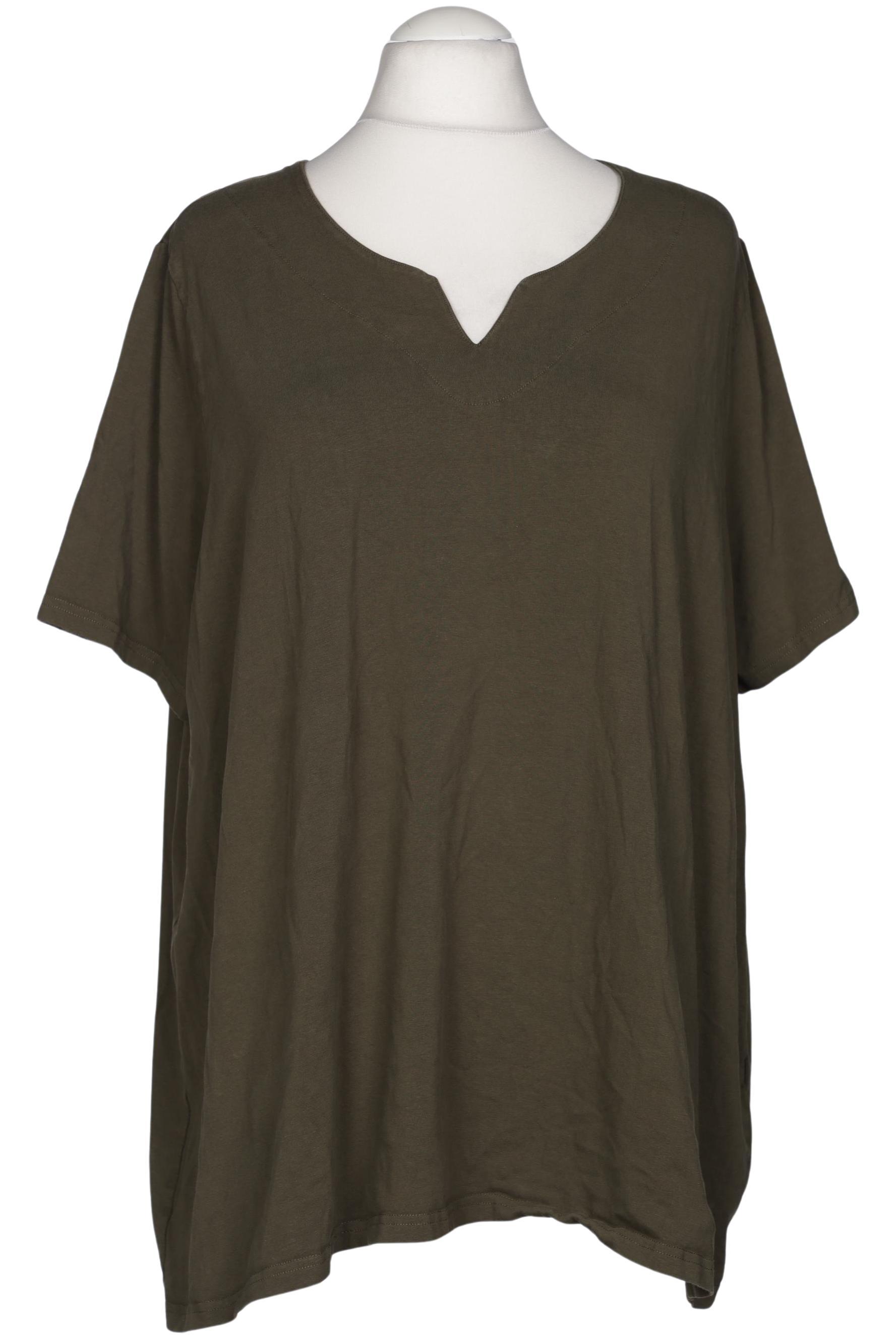 

Ulla Popken Damen T-Shirt, grün, Gr. 54