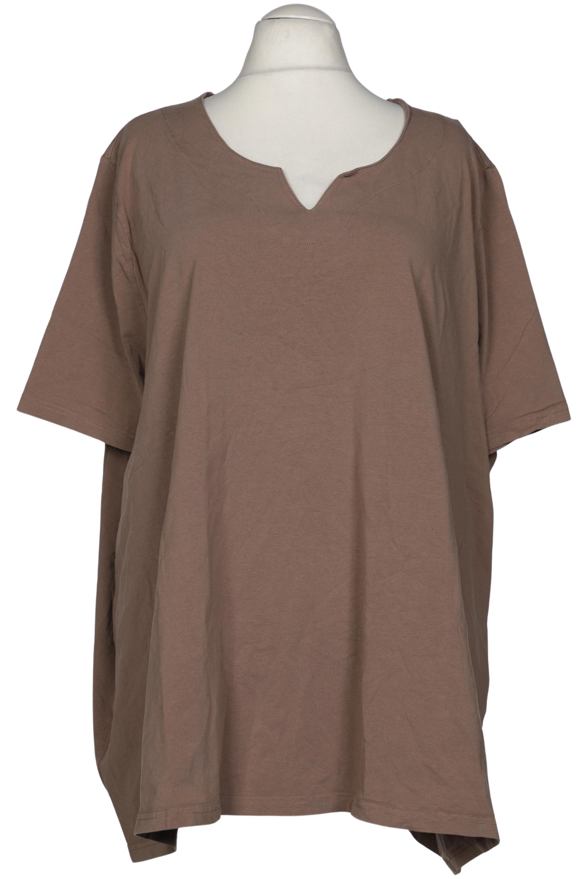 

Ulla Popken Damen T-Shirt, braun, Gr. 56