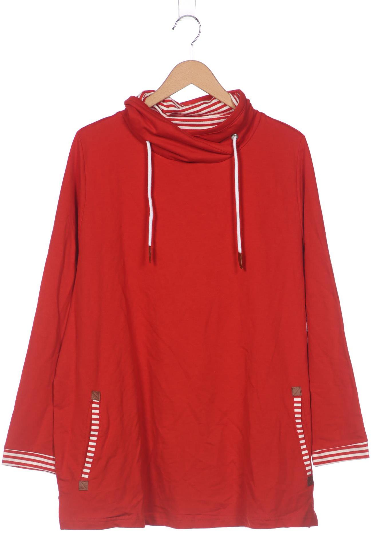 

Ulla Popken Damen Sweatshirt, rot, Gr. 50