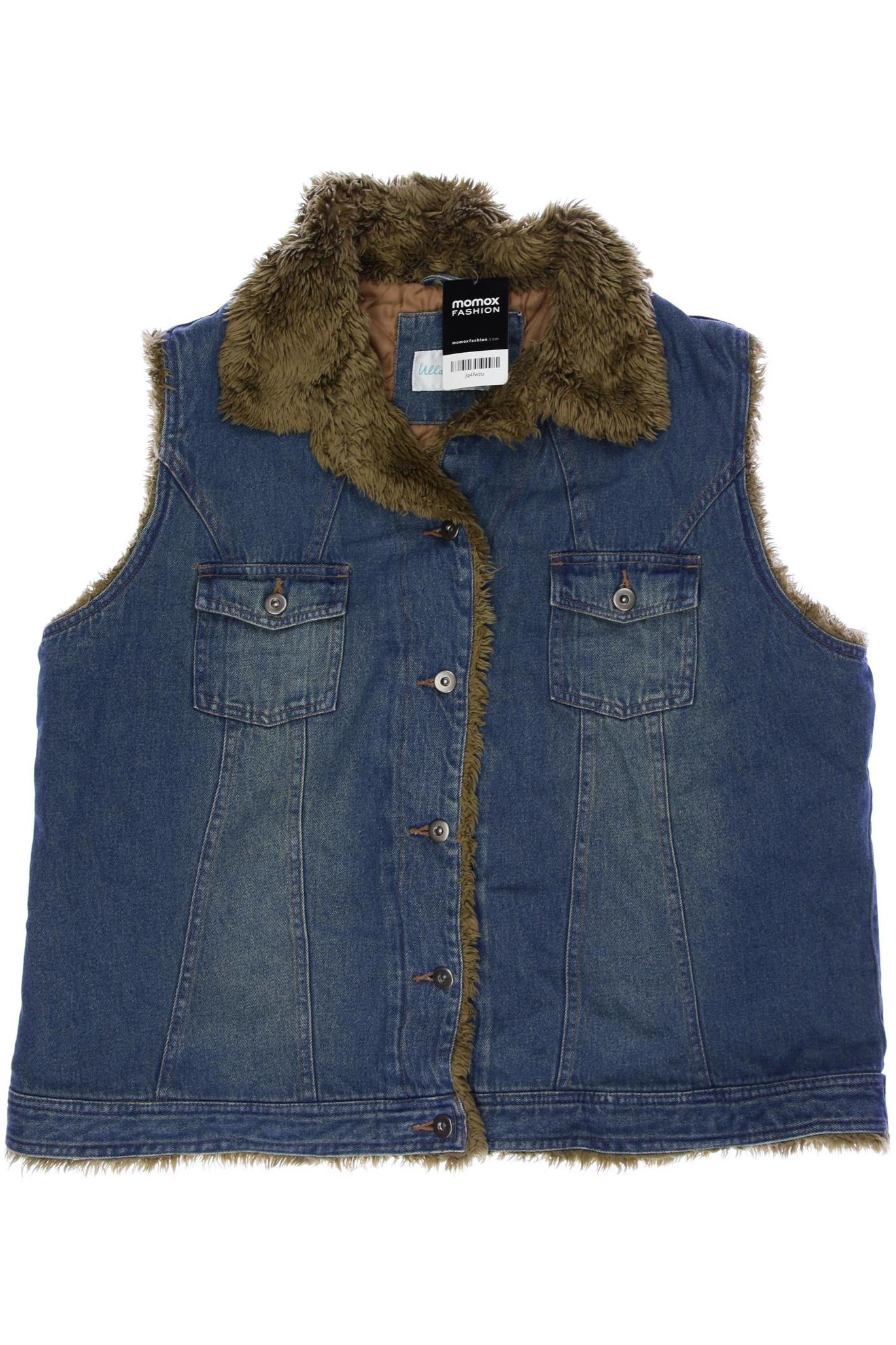 

Ulla Popken Damen Weste, blau, Gr. 46