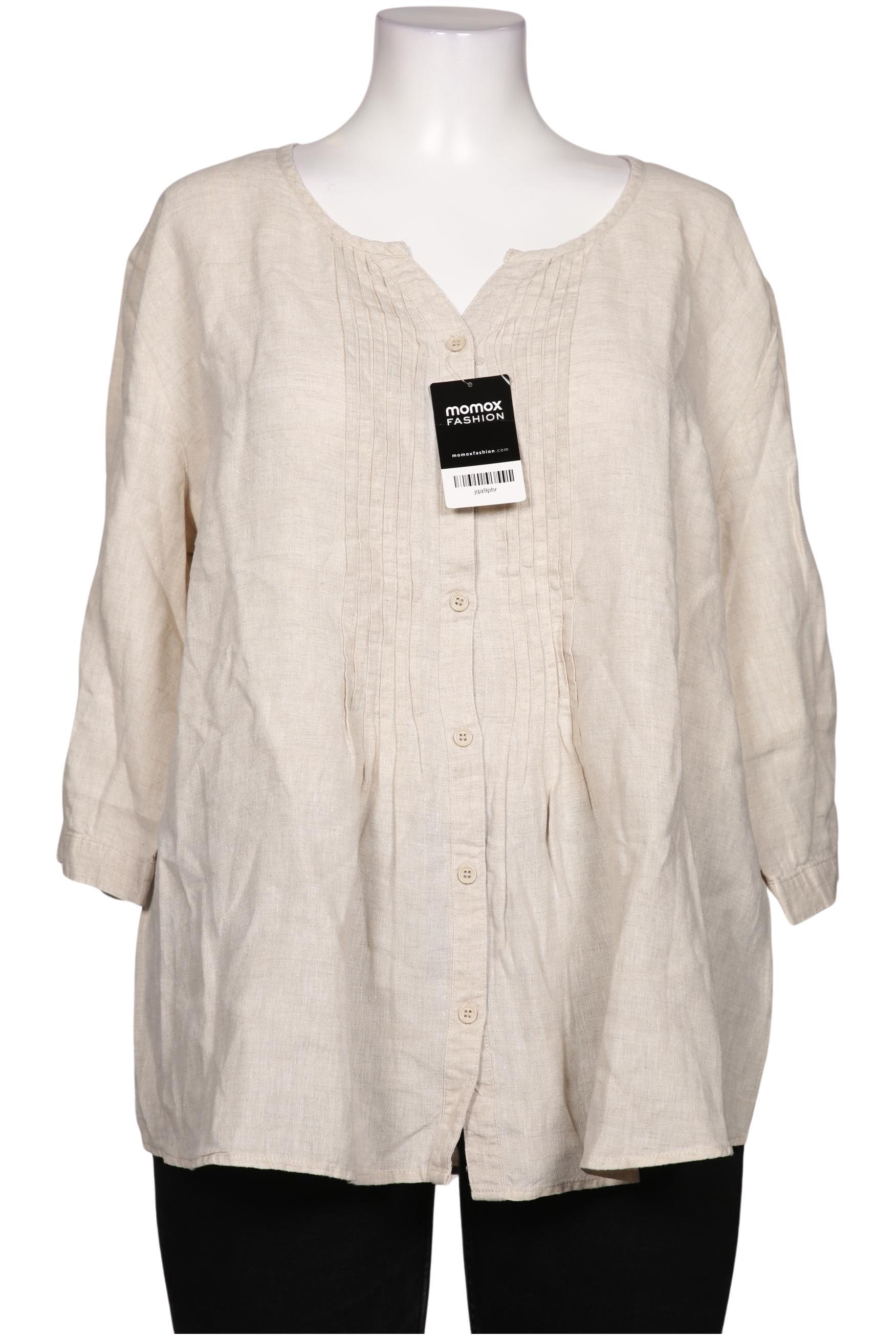 

Ulla Popken Damen Bluse, beige, Gr. 46