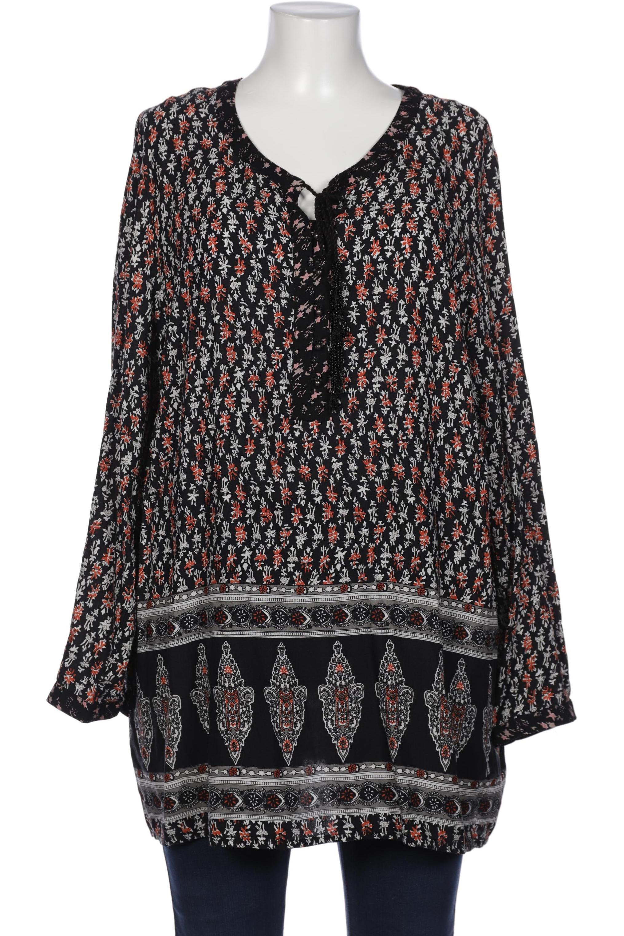 

Ulla Popken Damen Bluse, schwarz, Gr. 46