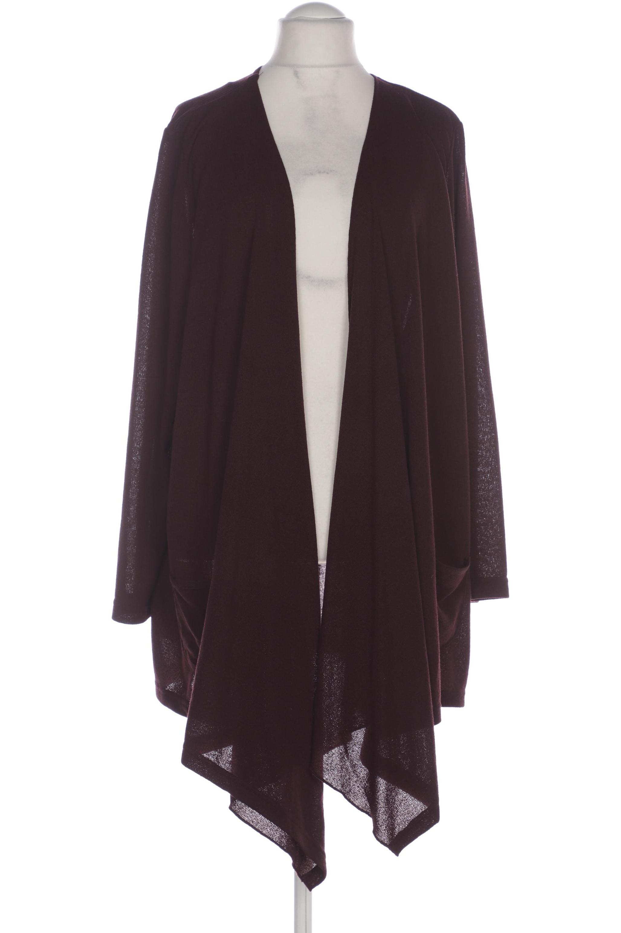 

Ulla Popken Damen Strickjacke, bordeaux, Gr. 54