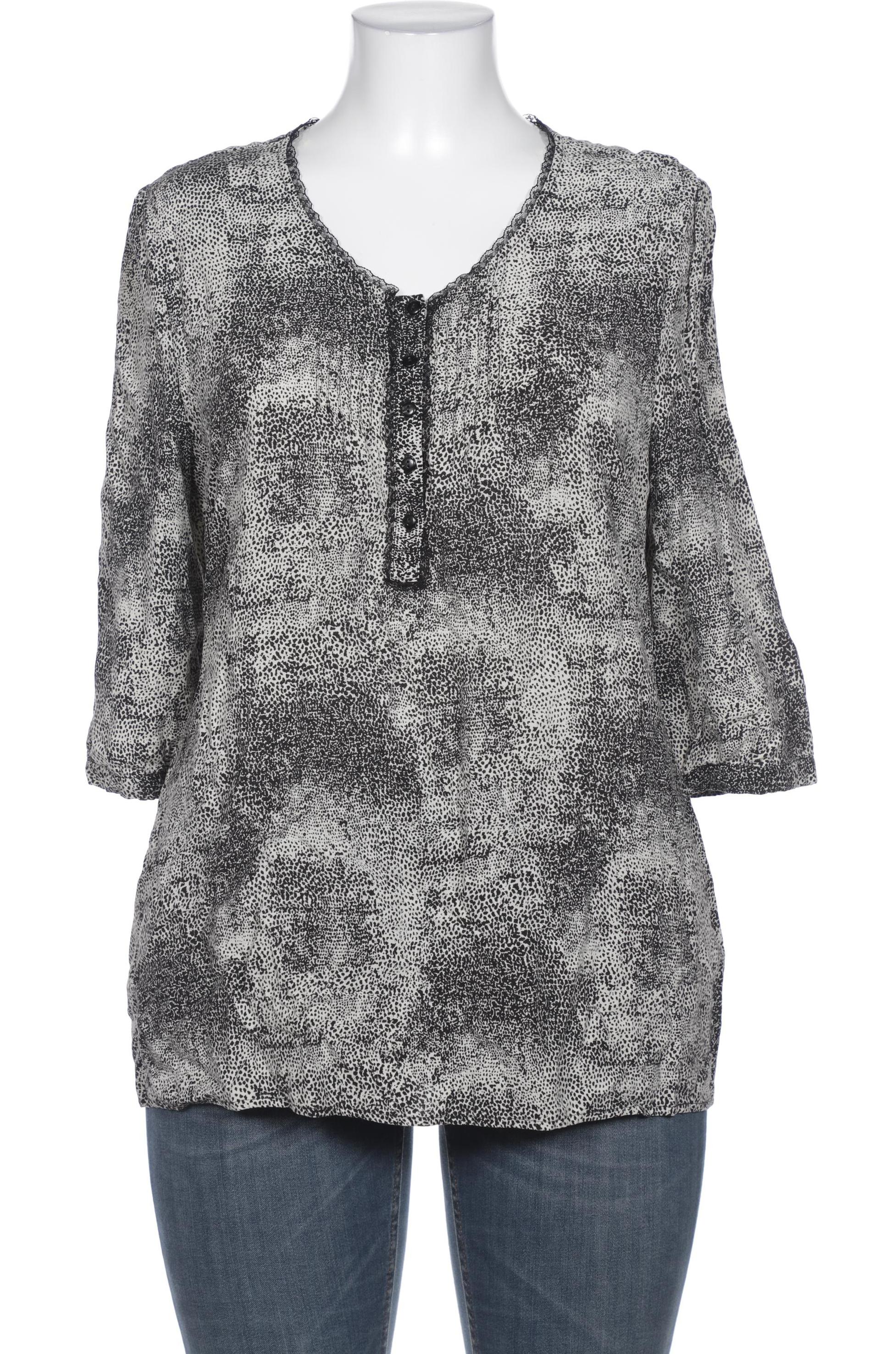 

Ulla Popken Damen Bluse, schwarz, Gr. 42