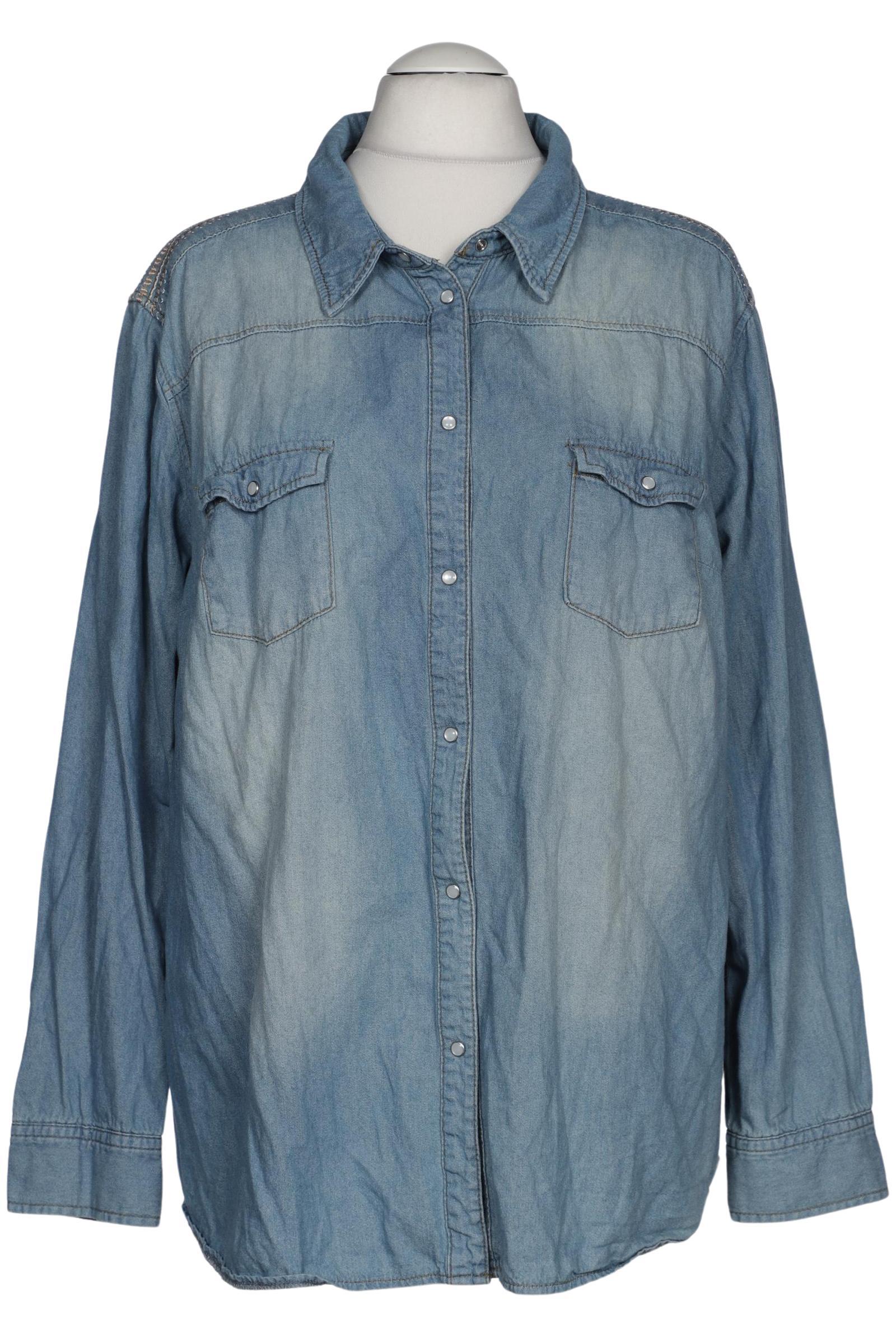 

Ulla Popken Damen Bluse, hellblau, Gr. 52