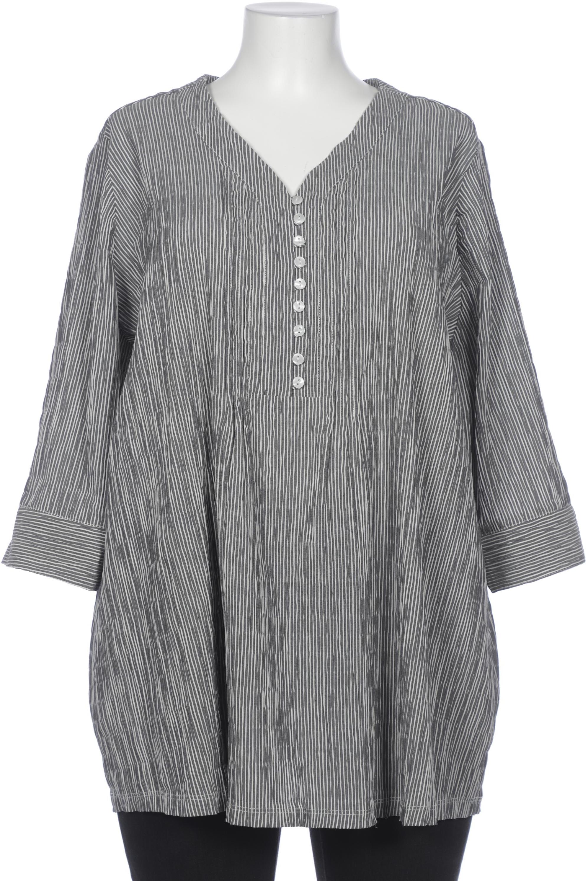 

Ulla Popken Damen Bluse, grau, Gr. 50