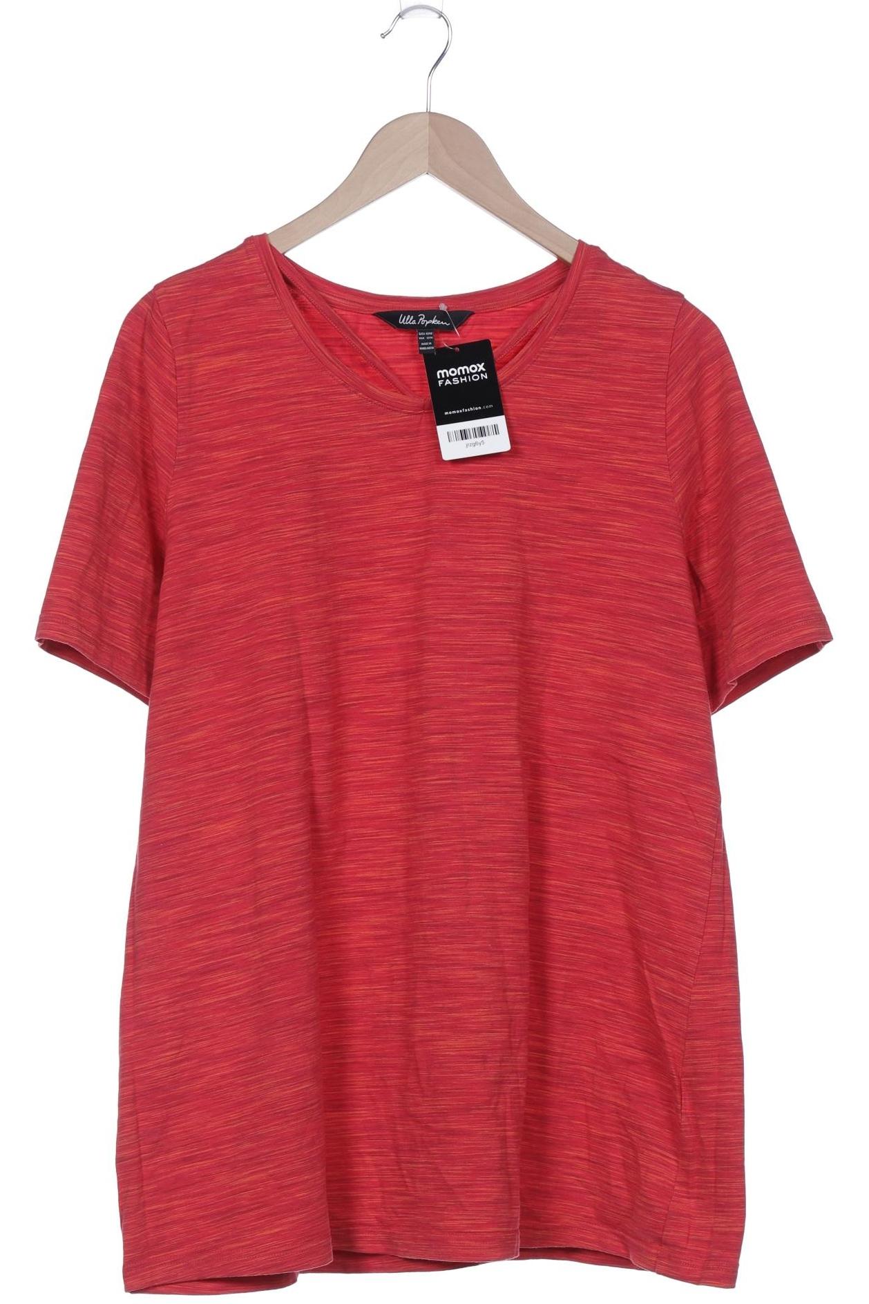 

Ulla Popken Damen T-Shirt, rot, Gr. 42