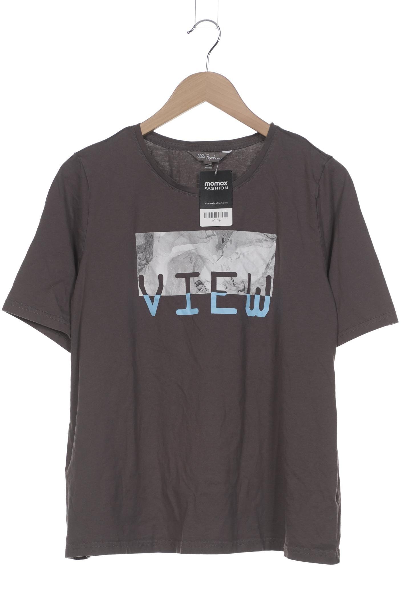 

Ulla Popken Damen T-Shirt, grau, Gr. 46