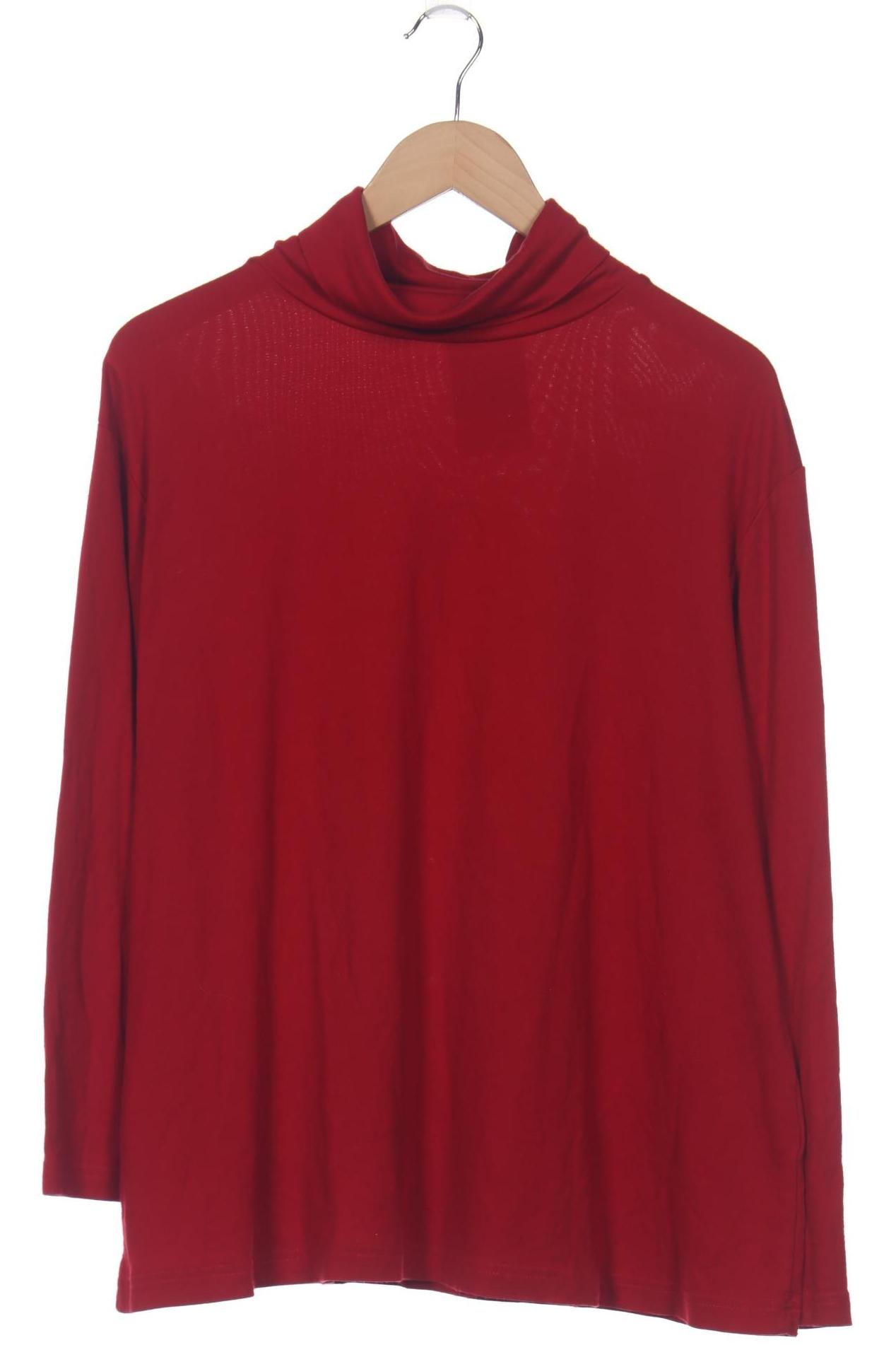 

Ulla Popken Damen Langarmshirt, rot, Gr. 50