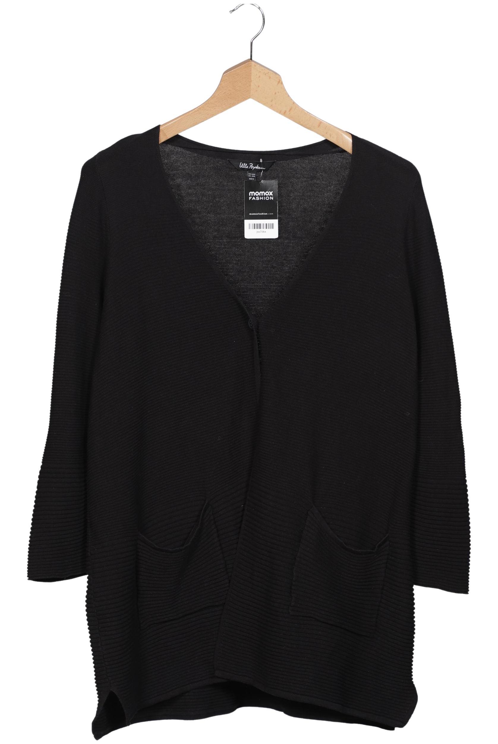 

Ulla Popken Damen Strickjacke, schwarz, Gr. 50