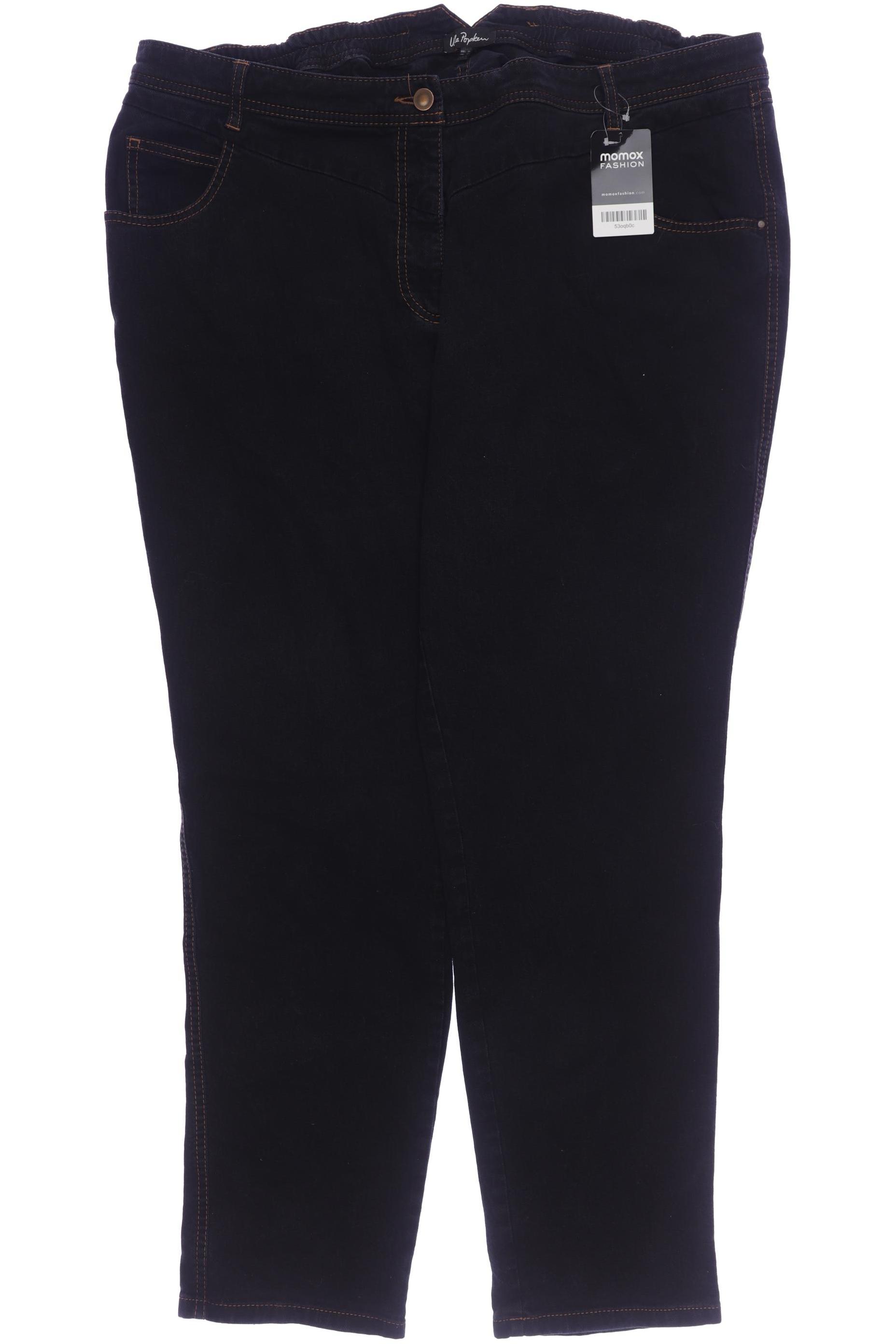 

Ulla Popken Damen Jeans, schwarz, Gr. 52