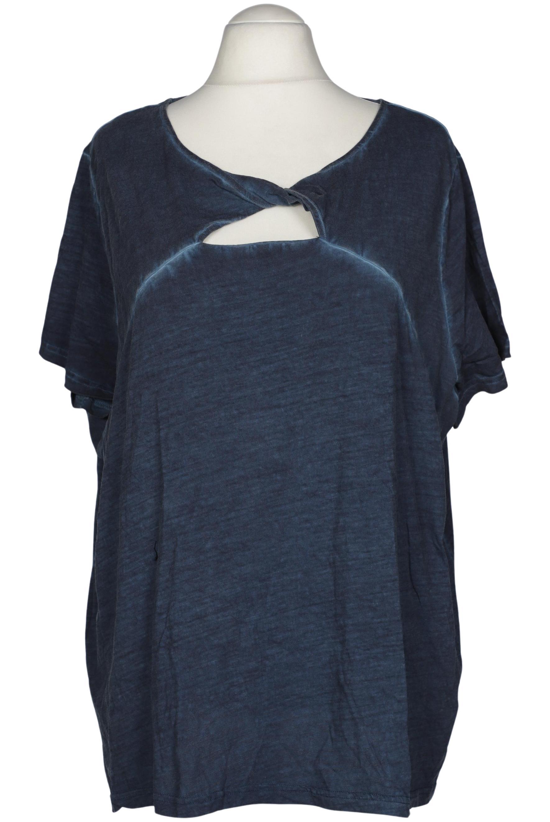 

Ulla Popken Damen T-Shirt, blau, Gr. 54