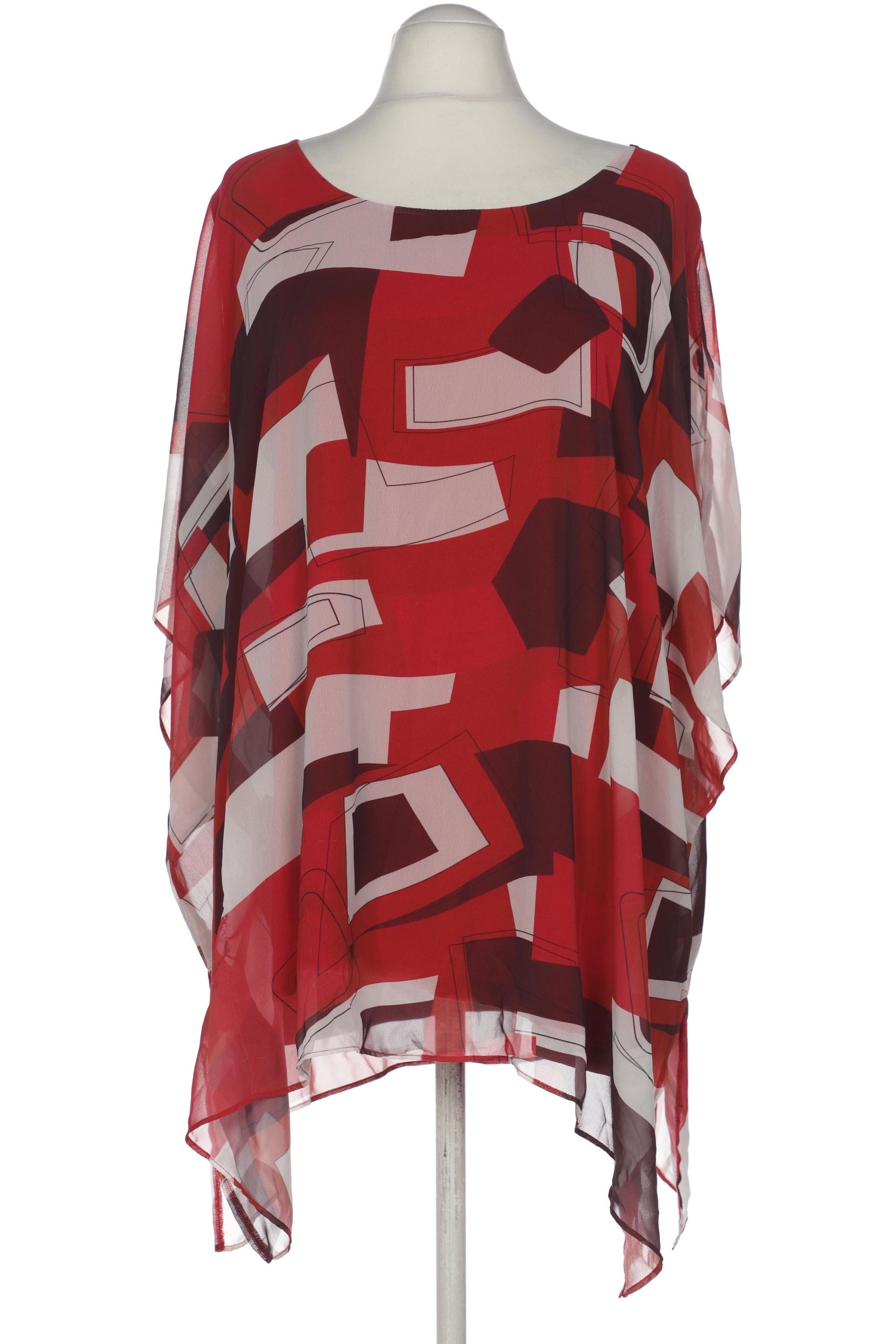 

Ulla Popken Damen Bluse, rot, Gr. 54