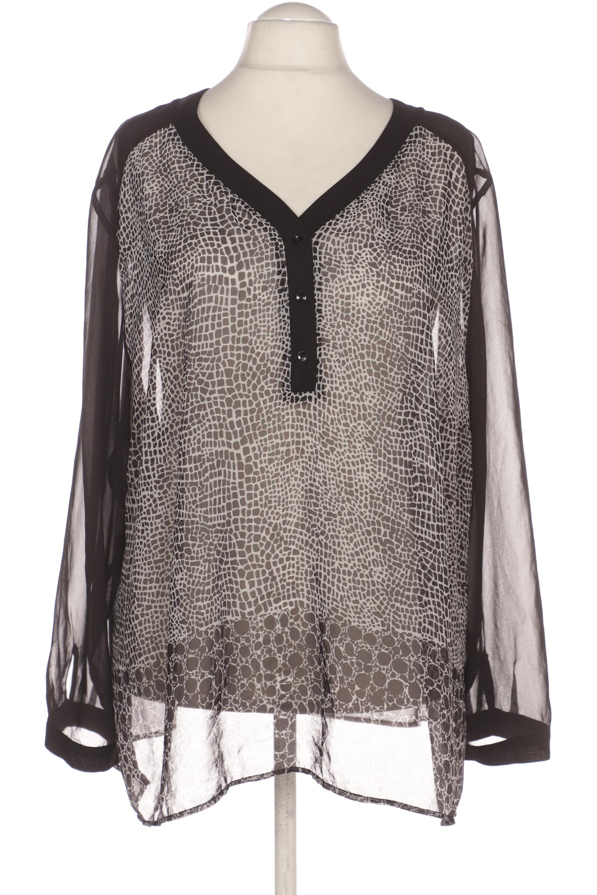 

Ulla Popken Damen Bluse, schwarz, Gr. 54