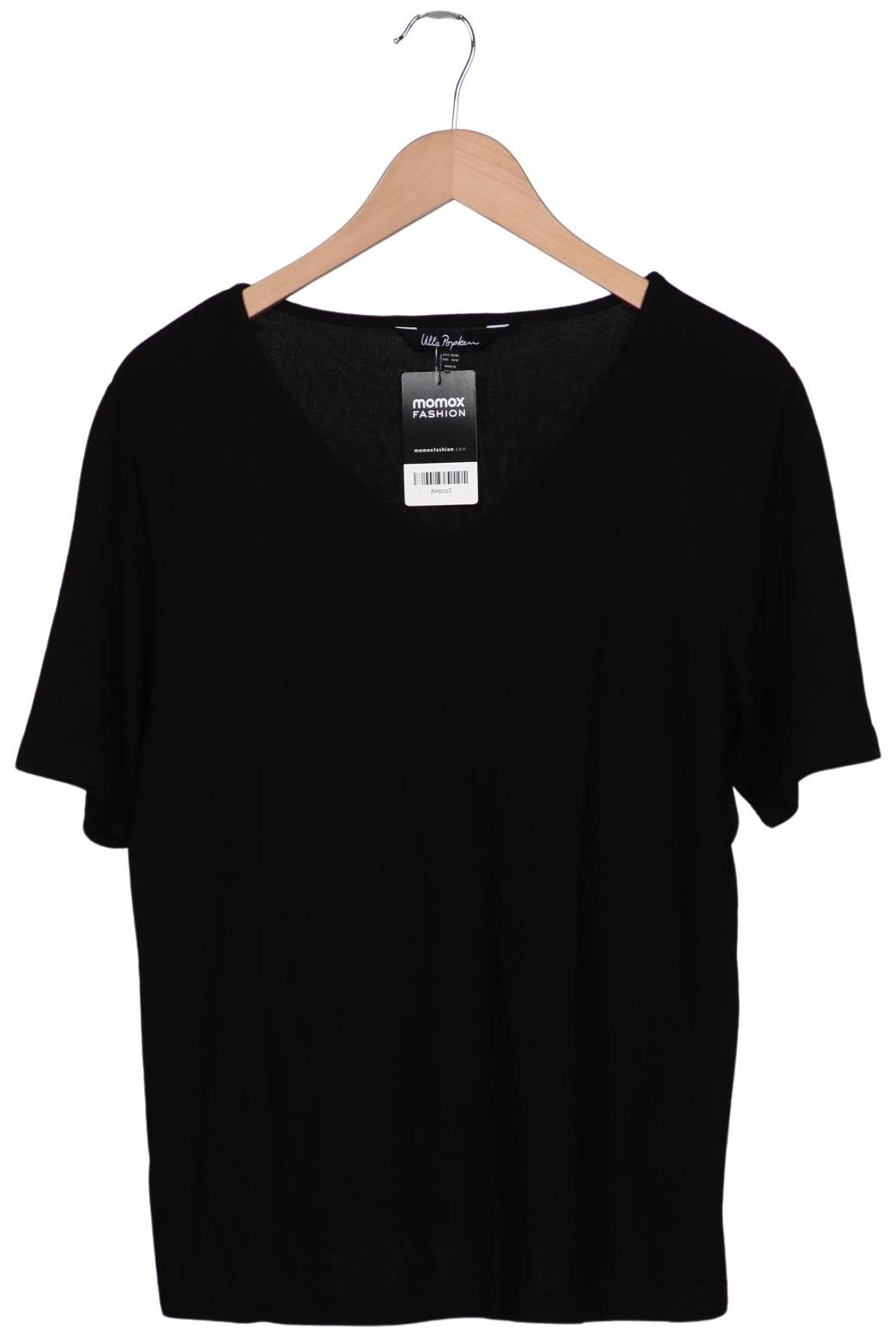 

Ulla Popken Damen T-Shirt, schwarz, Gr. 46
