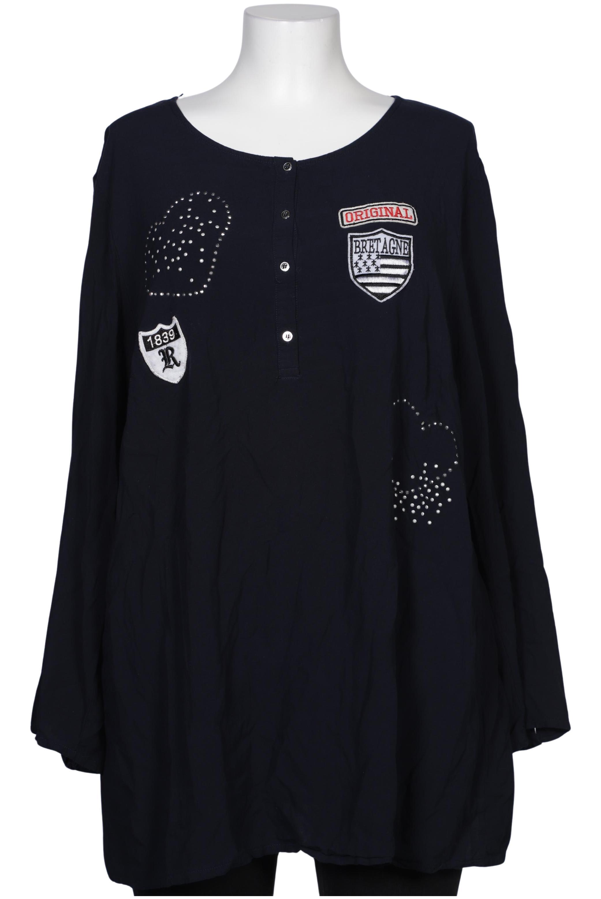 

Ulla Popken Damen Bluse, marineblau, Gr. 50