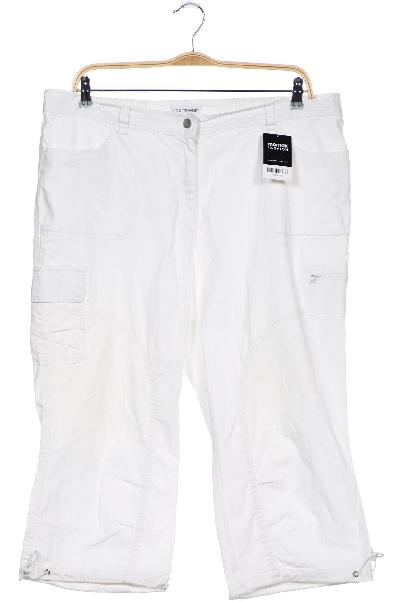 

Ulla Popken Damen Stoffhose, weiß