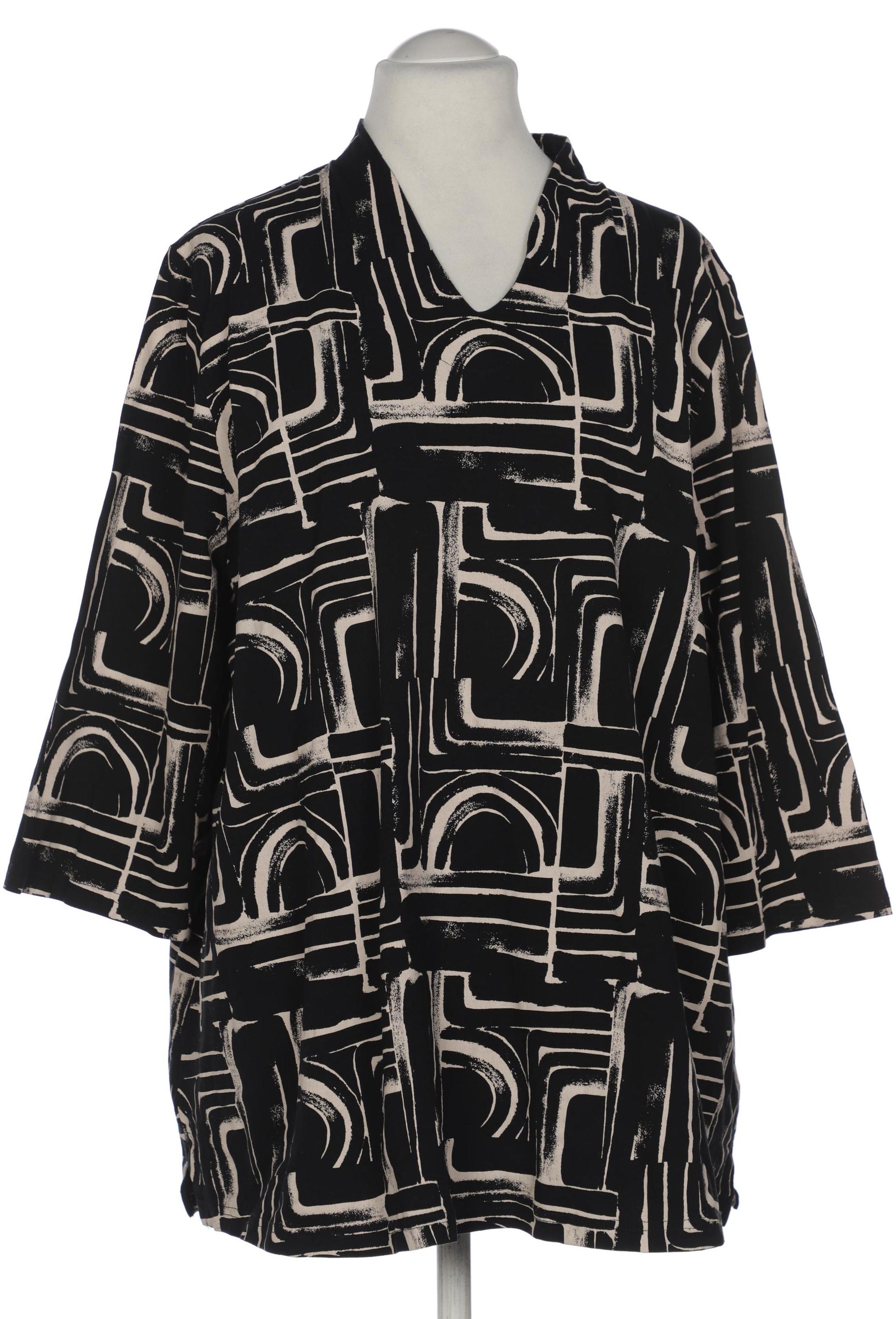 

Ulla Popken Damen T-Shirt, schwarz, Gr. 54