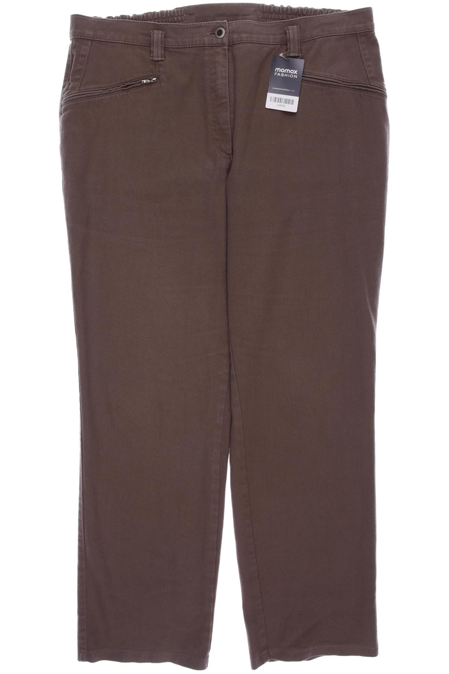 

Ulla Popken Damen Stoffhose, braun