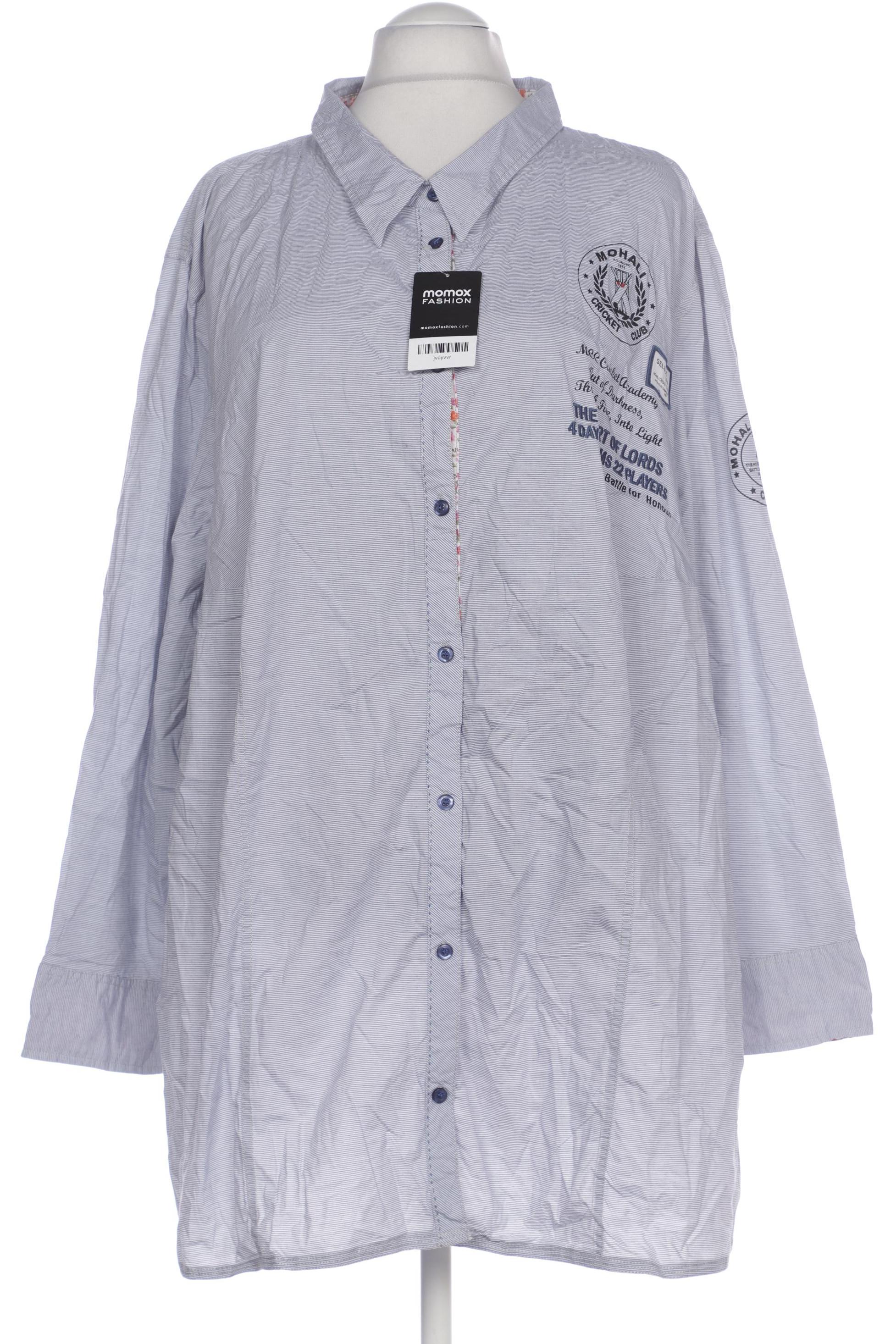 

Ulla Popken Damen Bluse, blau, Gr. 62