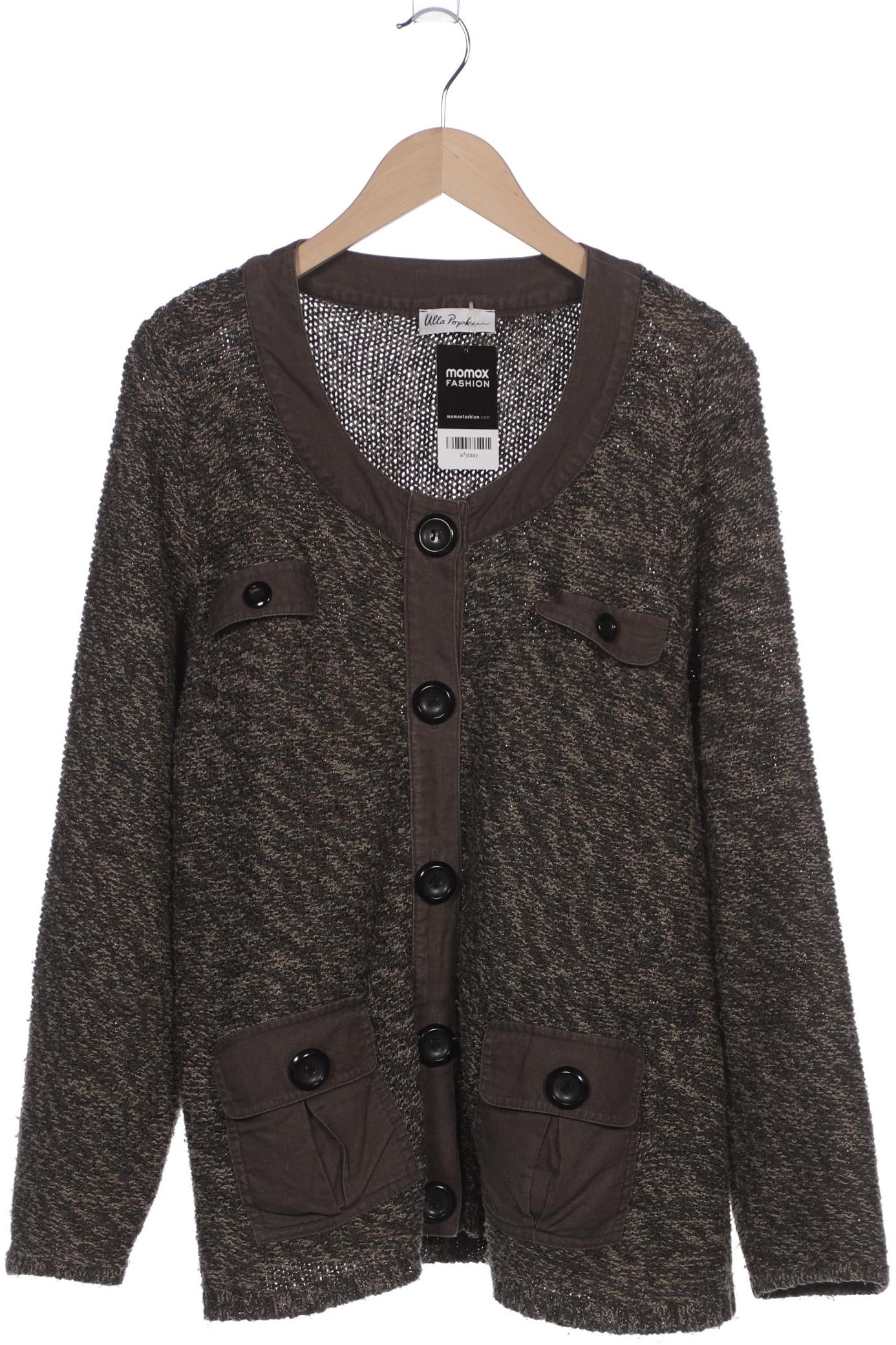 

Ulla Popken Damen Strickjacke, grün, Gr. 42